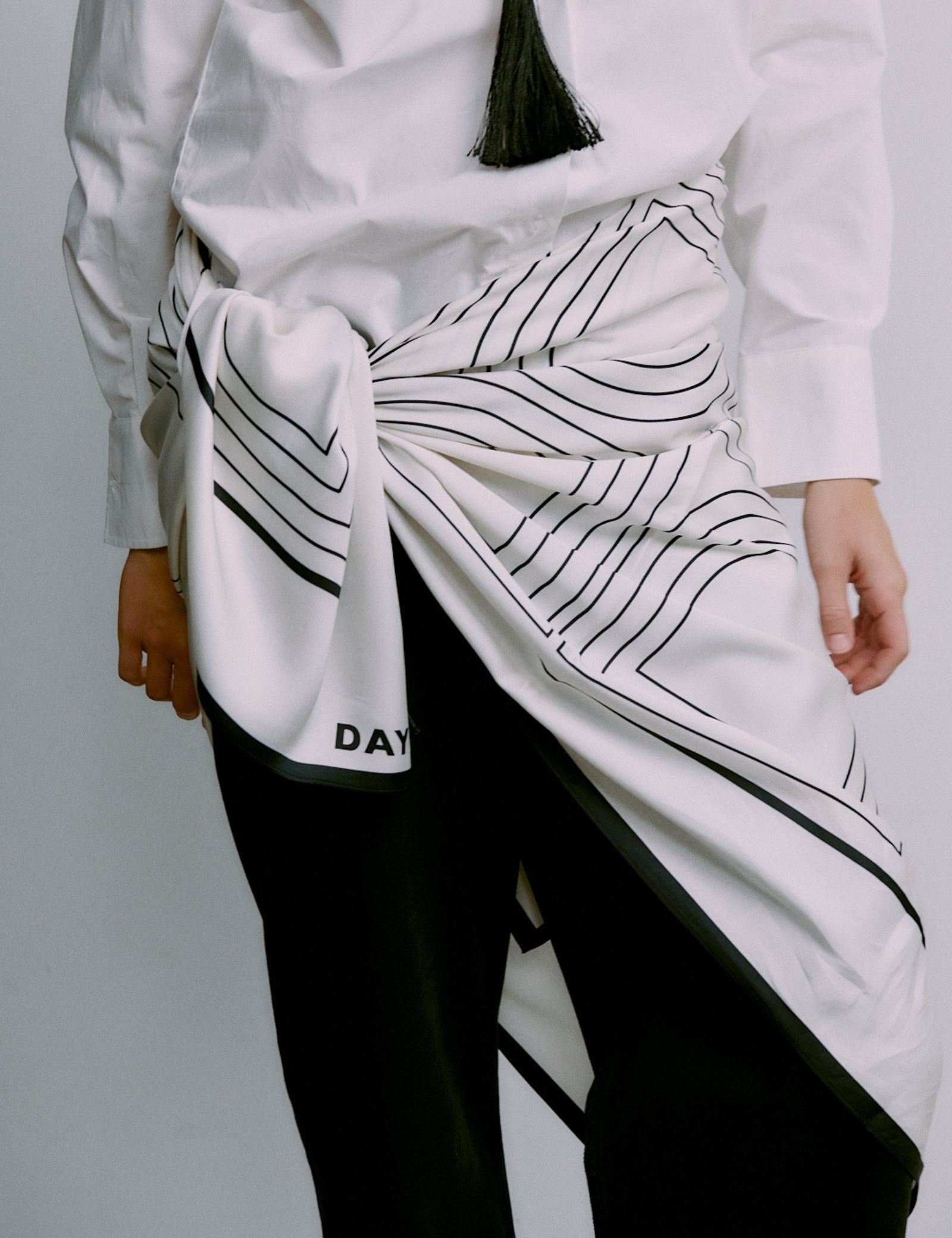 DAY Birger ét Mikkelsen Sille - Daily Scarf Scarves 110104 VANILLA ICE