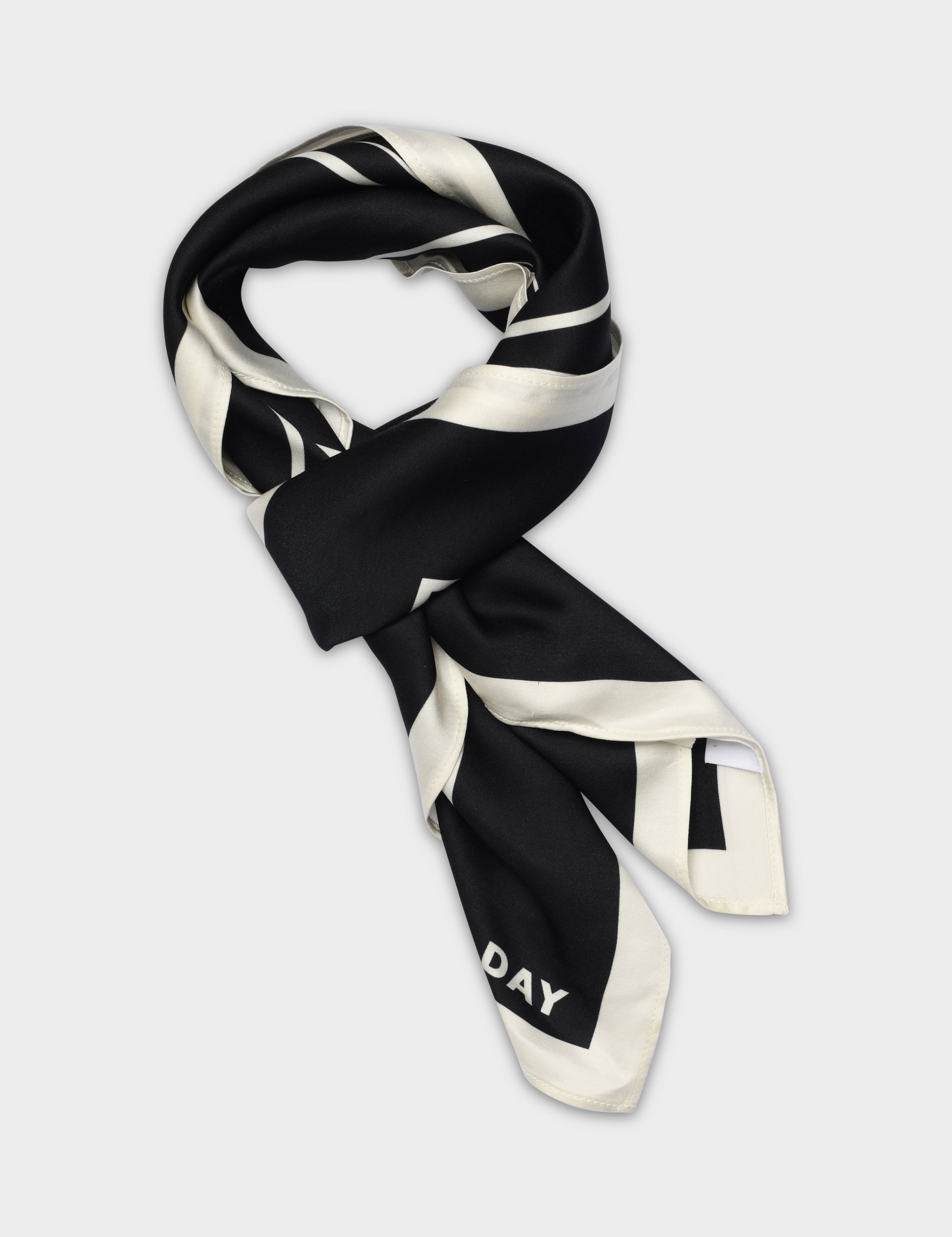DAY Birger ét Mikkelsen Sille Medium - Daily Scarf Scarves 190303 BLACK