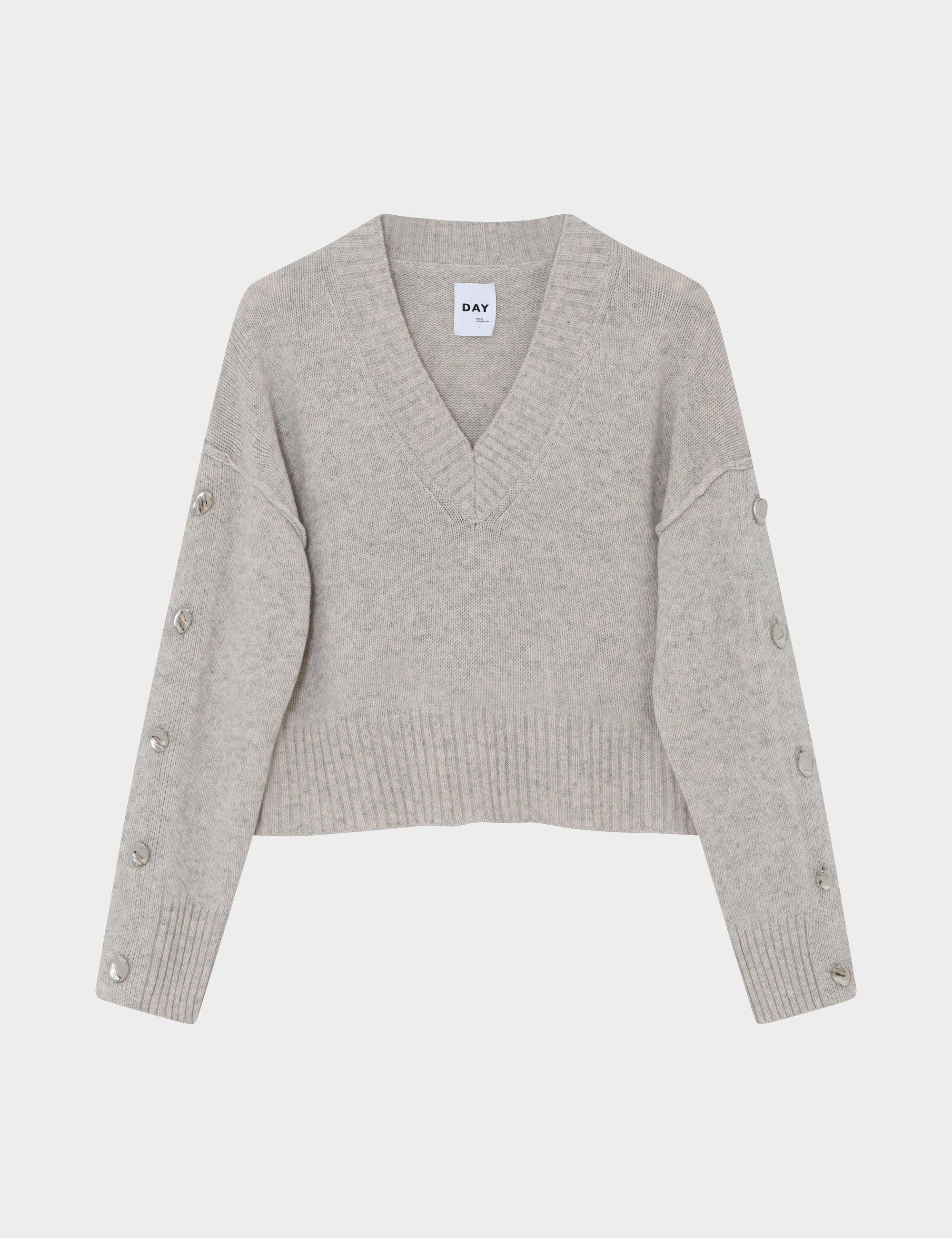 DAY Birger ét Mikkelsen Solange - Soft Lamb Pullover 110605 JETSTREAM