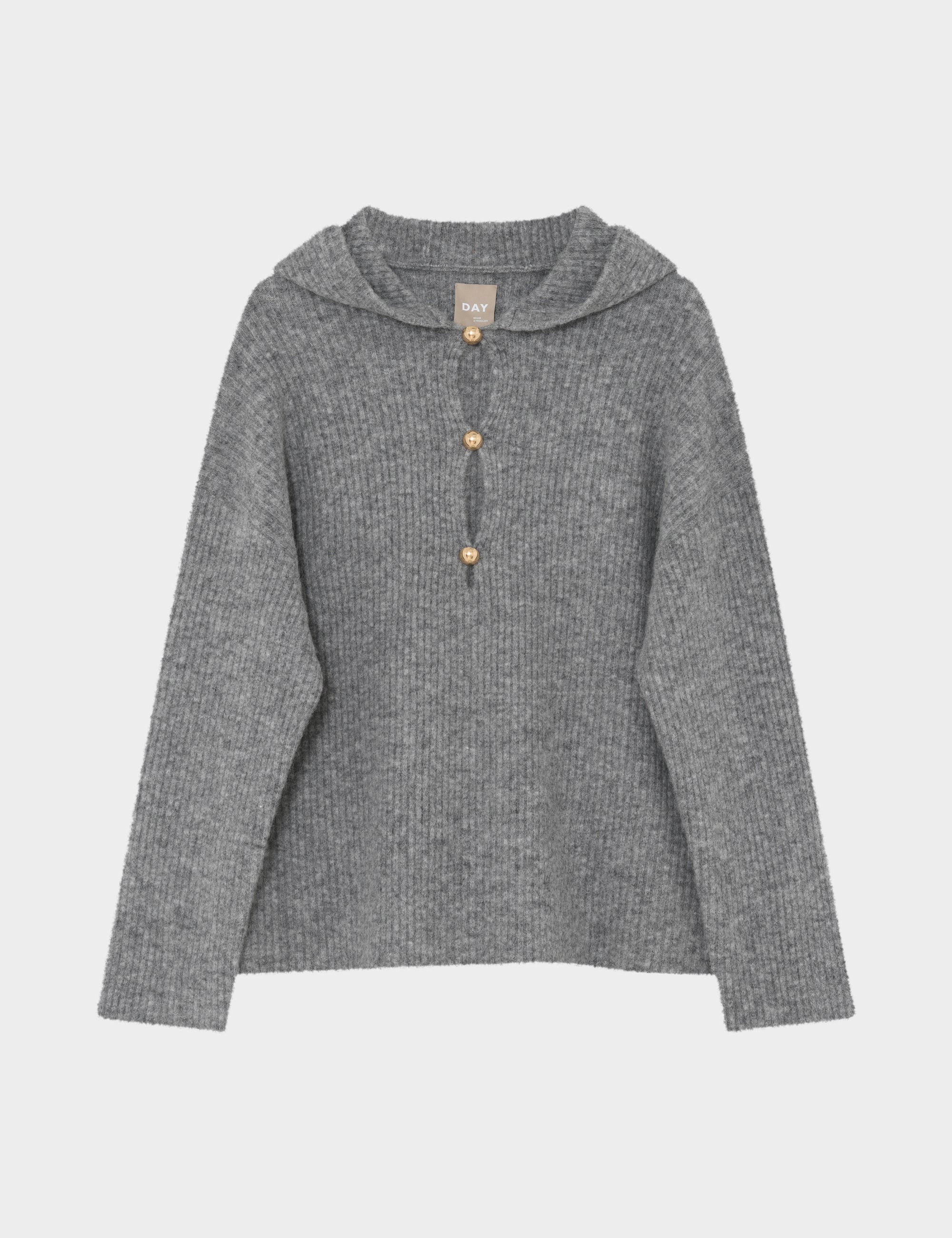 DAY Birger ét Mikkelsen Sonja - Cozy Days - Pullover Pullover 164703 GHOST GRAY
