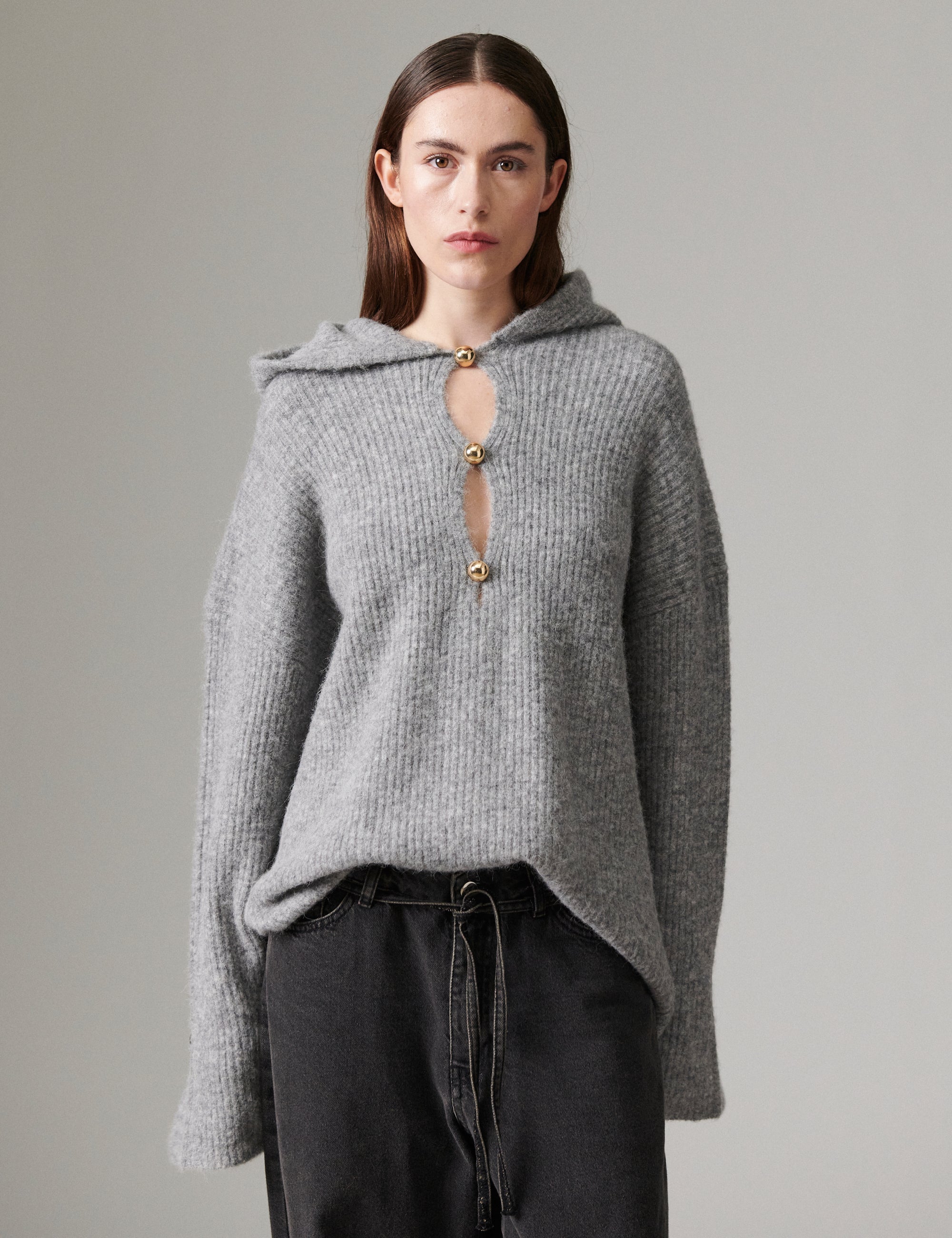 DAY Birger ét Mikkelsen Sonja - Cozy Days - Pullover Pullover 164703 GHOST GRAY