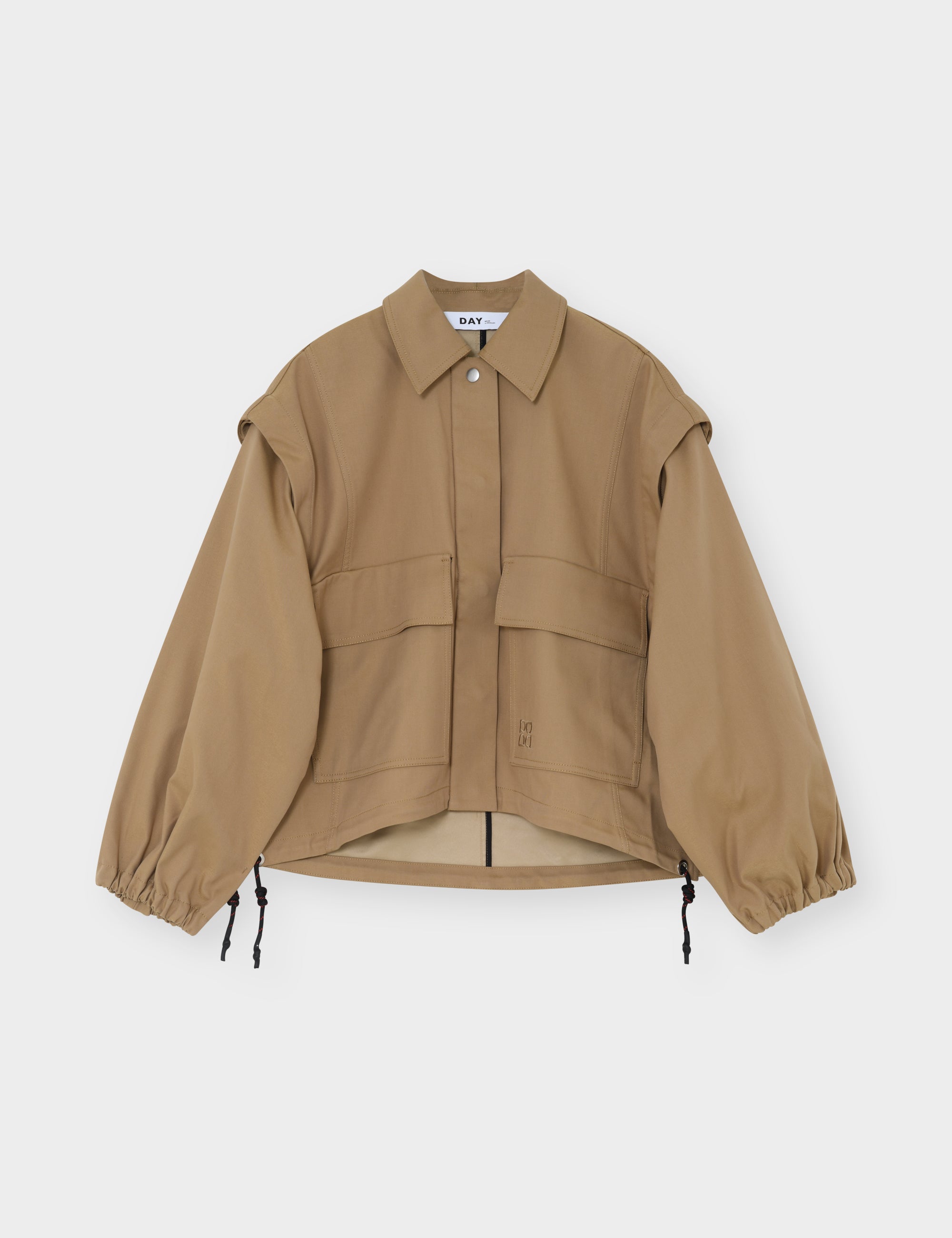 DAY Birger ét Mikkelsen Stevens - Canvas Deluxe - Jacket Jacket 170836 ECRU OLIVE