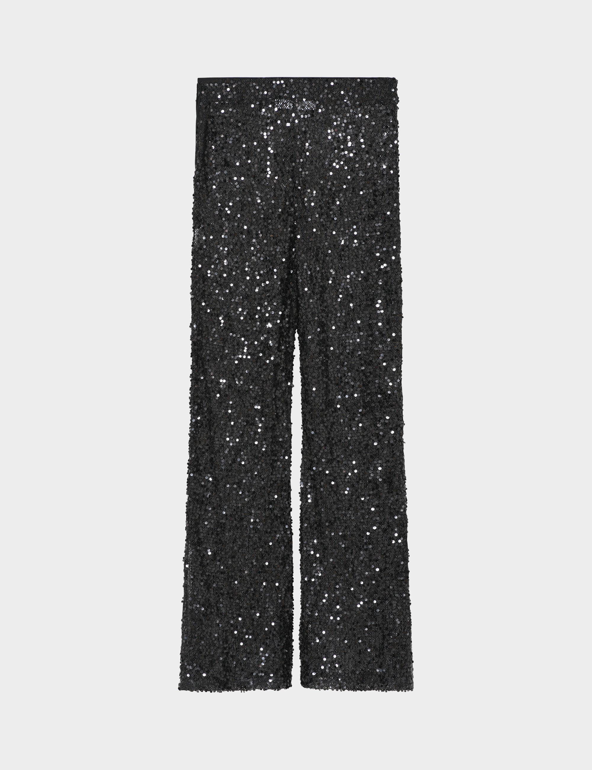 DAY Birger ét Mikkelsen Tati - Shimmering Night Pants 190303 BLACK