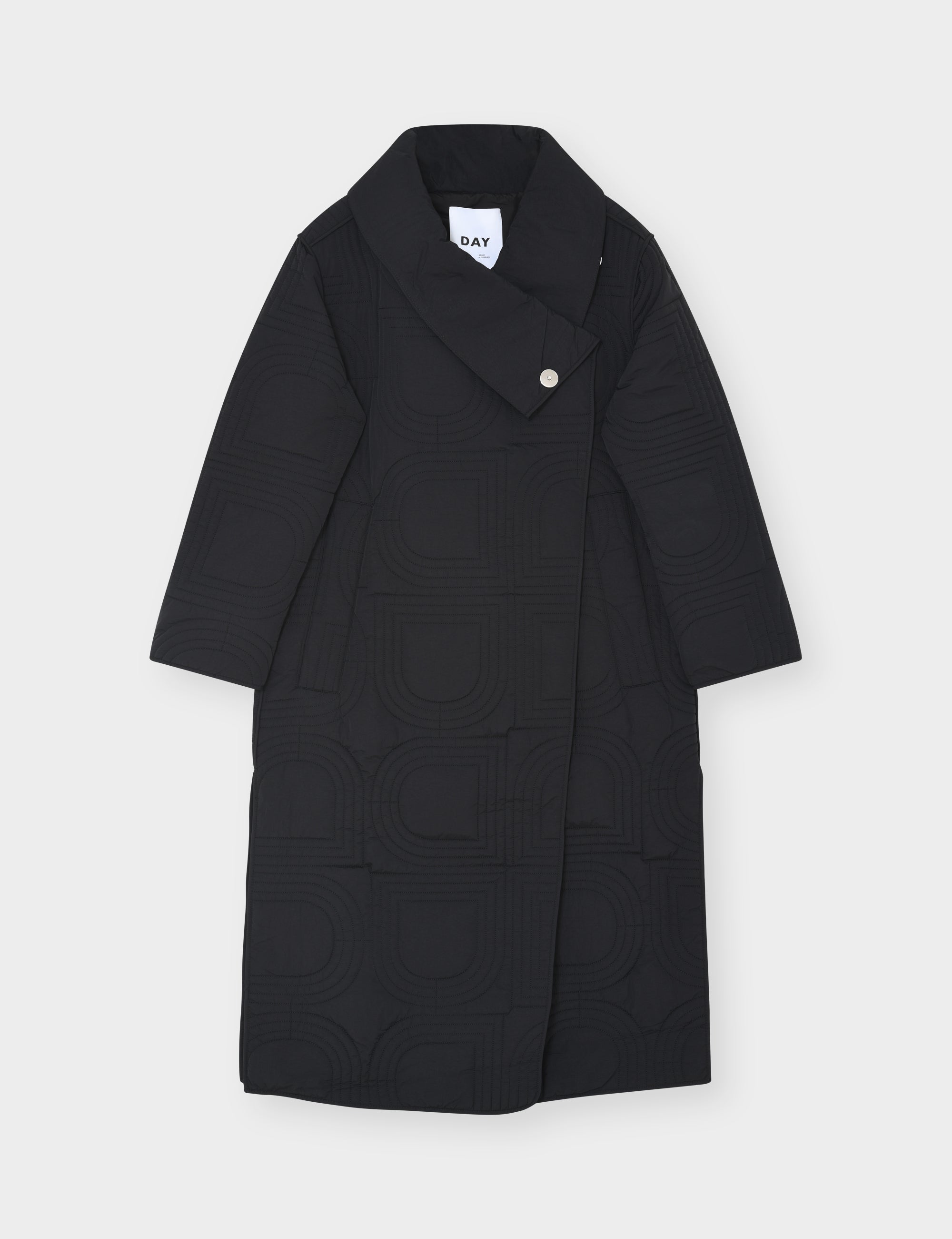 DAY Birger ét Mikkelsen Teme - Rhombus Quilt Jackets 190303 BLACK