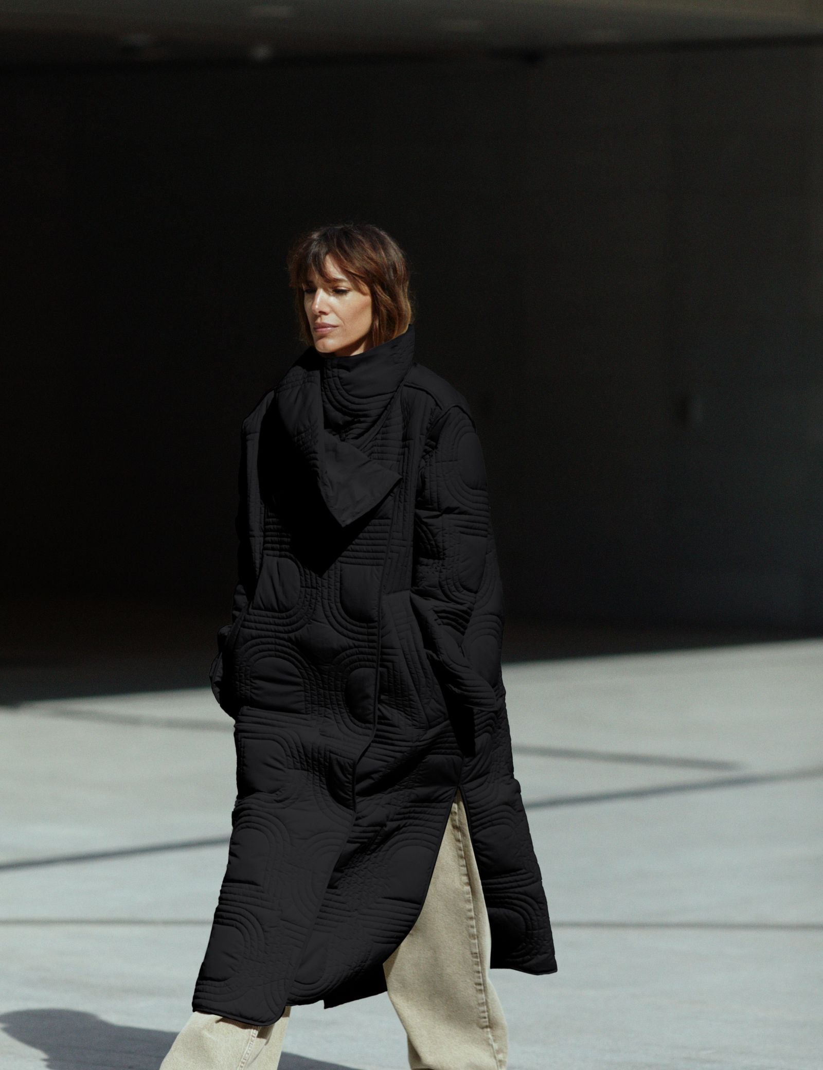 DAY Birger ét Mikkelsen Teme - Rhombus Quilt Jackets 190303 BLACK