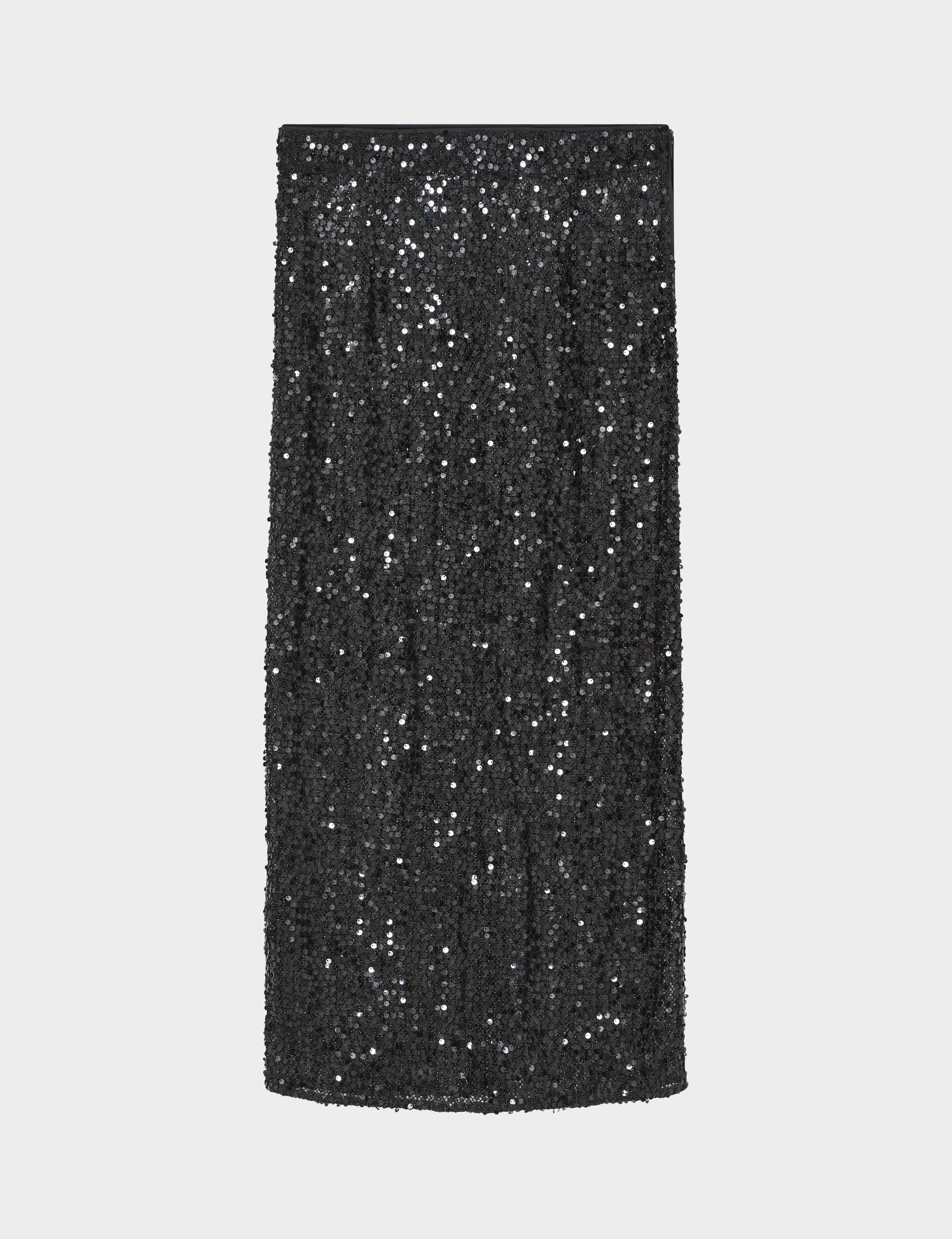 DAY Birger ét Mikkelsen Tulli - Shimmering Night Skirt 190303 BLACK
