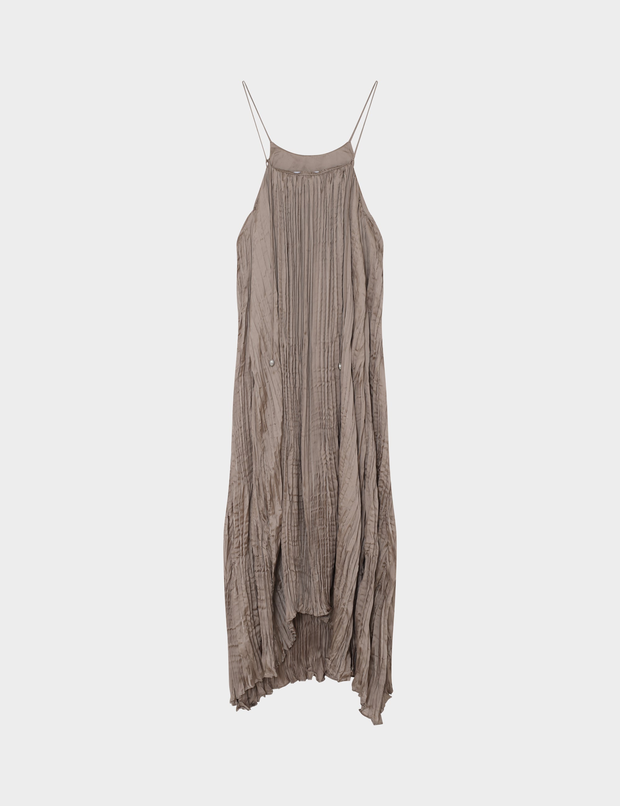 DAY Birger ét Mikkelsen Tyrice - Crinkled Surface Dress 161407 COBBLESTONE