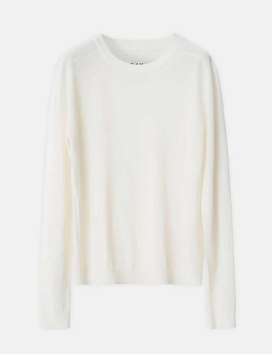 DAY Birger ét Mikkelsen Annabelle - Daily Elements - Pullover Pullover 01002 Ivory Shade