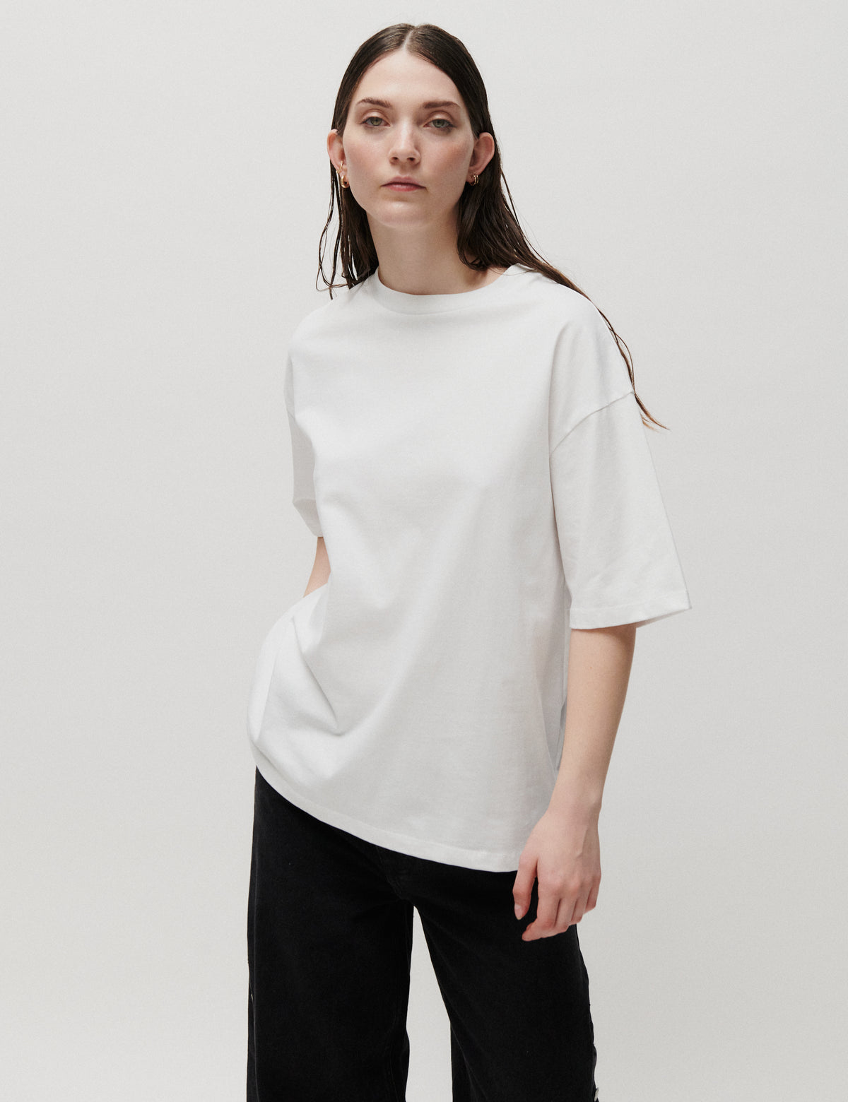 2NDDAY 2NDArale - Heavy Jersey T-shirt 110601 Bright White