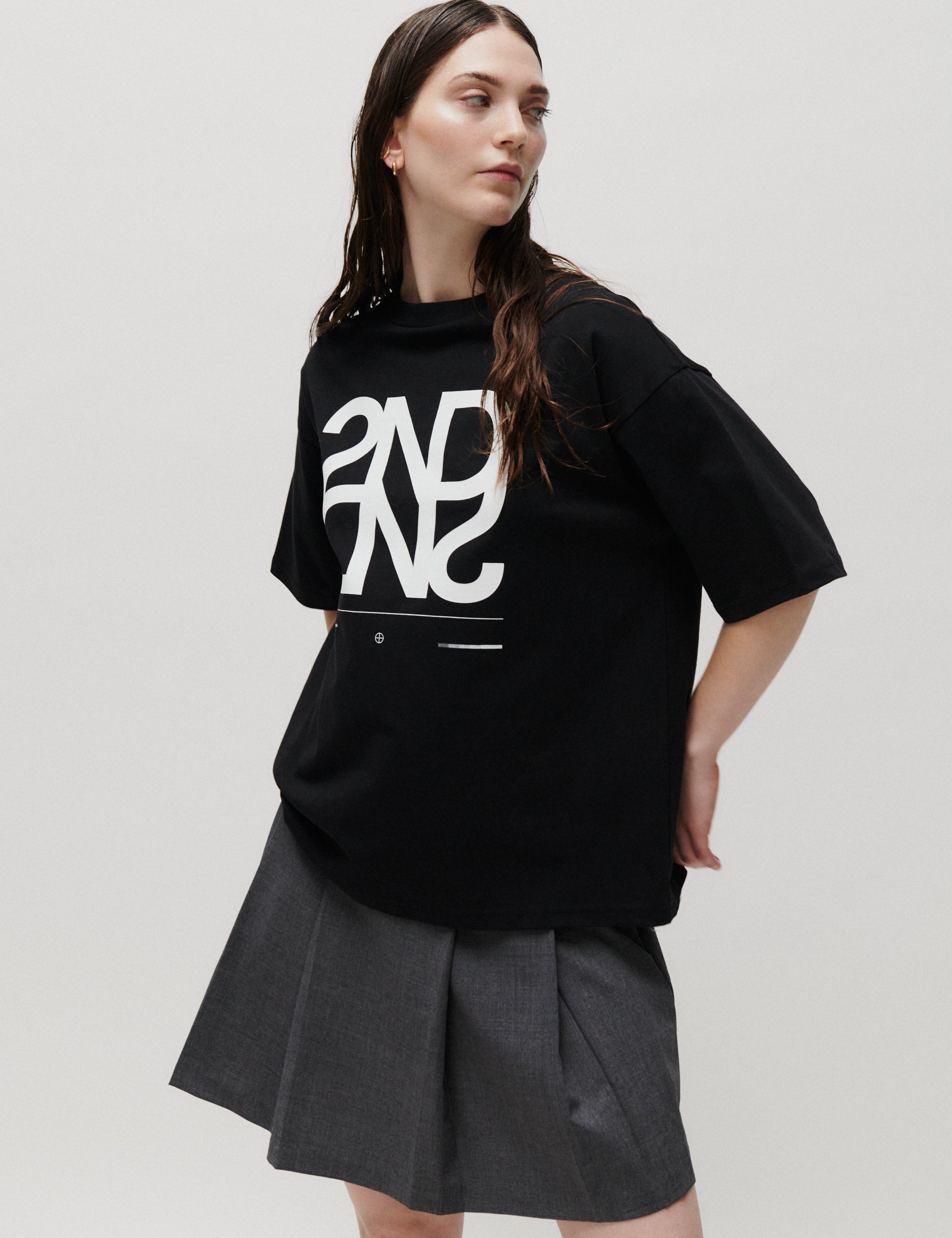 2NDDAY 2NDArall - Midweight Jersey - T-shirt T-shirt 190303 Black