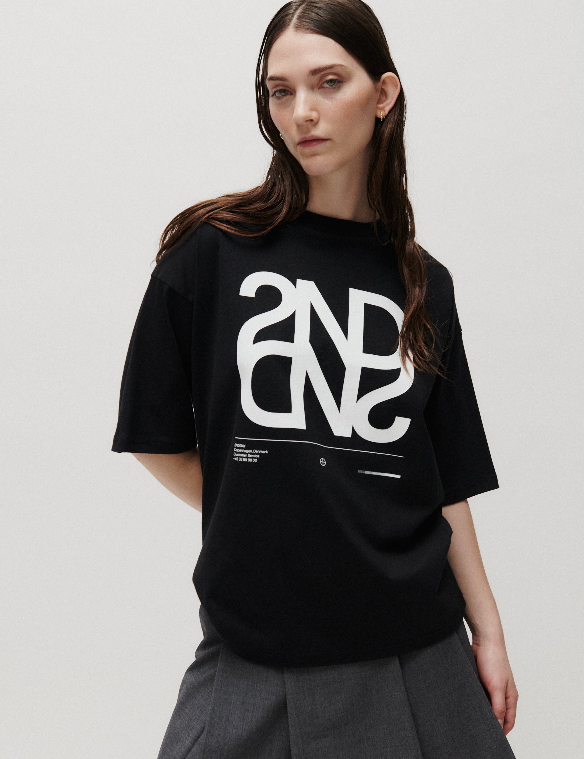 2NDDAY 2NDArall - Midweight Jersey - T-shirt T-shirt 190303 Black