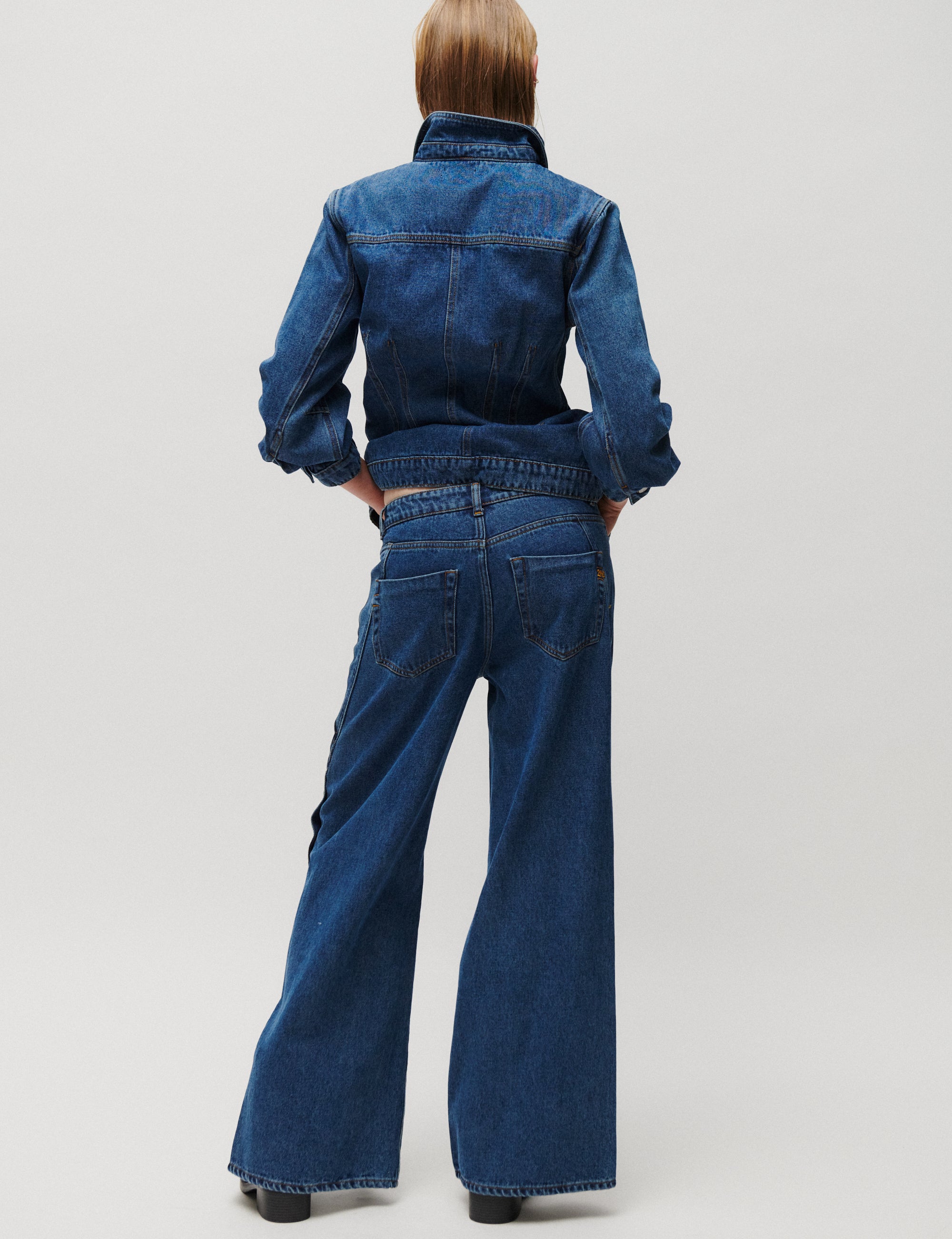 2NDDAY 2NDBilla - Midblue Wash Jacket D019 Mid Blue