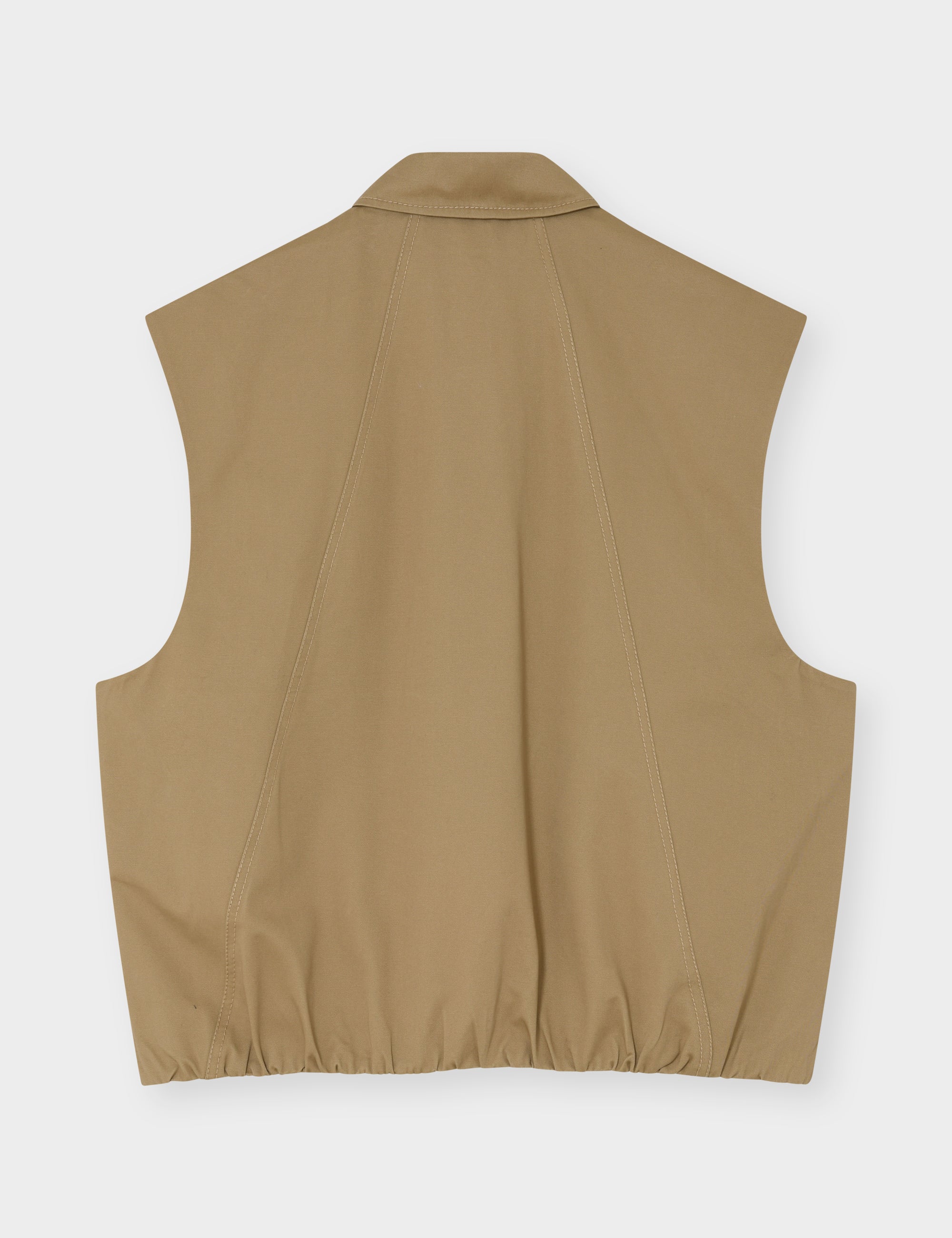 2NDDAY 2NDCappen - Tactile Cotton - Vest Vest 171115 PETRIFIED OAK