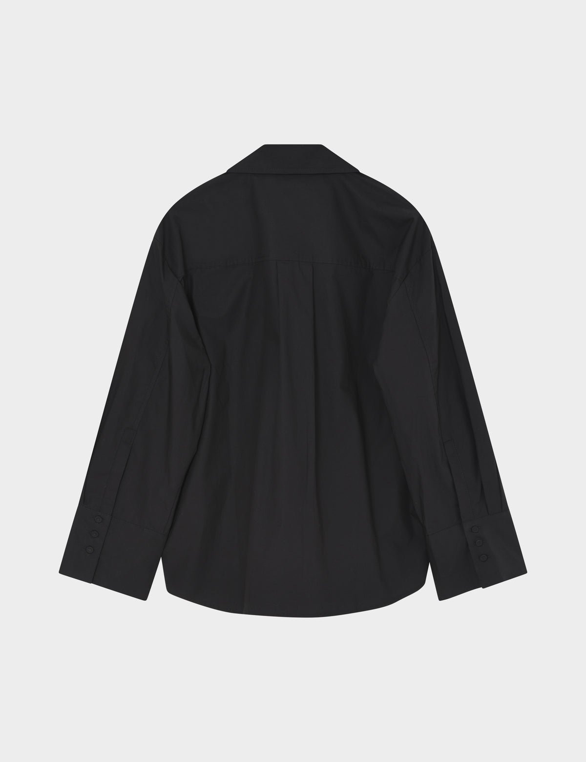 2NDDAY 2NDFern - Crispy Poplin - Shirt Shirt 190303 Black