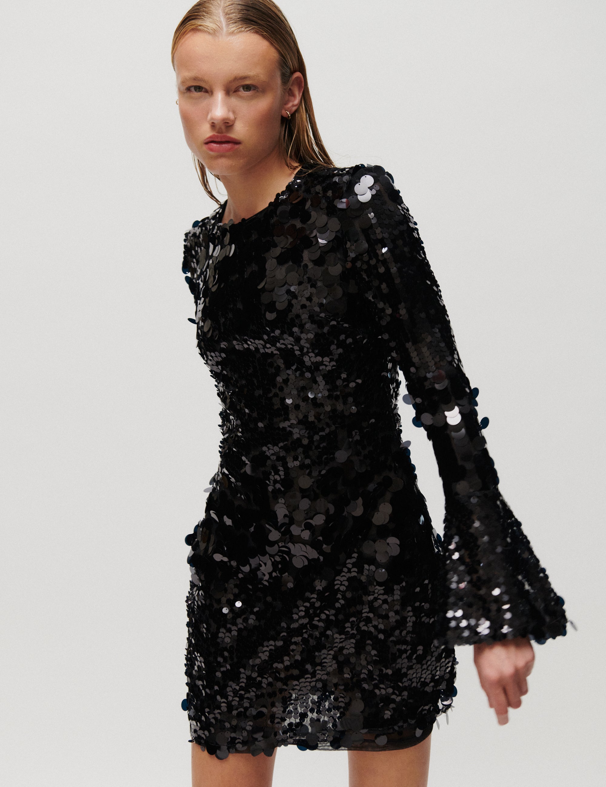 2NDDAY 2NDHira - Glitzy Sequin - Dress Dress 190303 Black