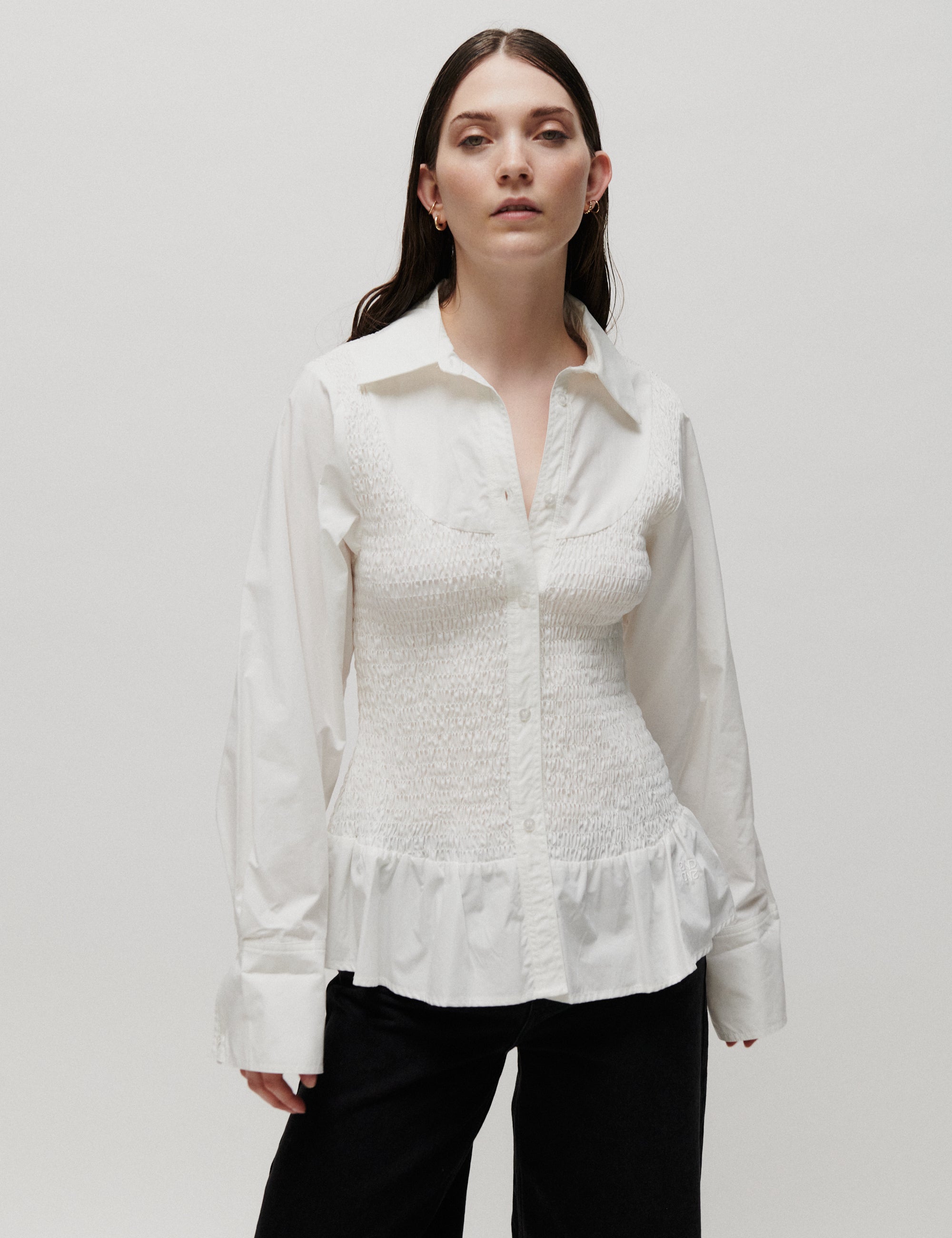 2NDDAY 2NDJoda - Crispy Poplin - Shirt Shirt 114001 Brilliant White