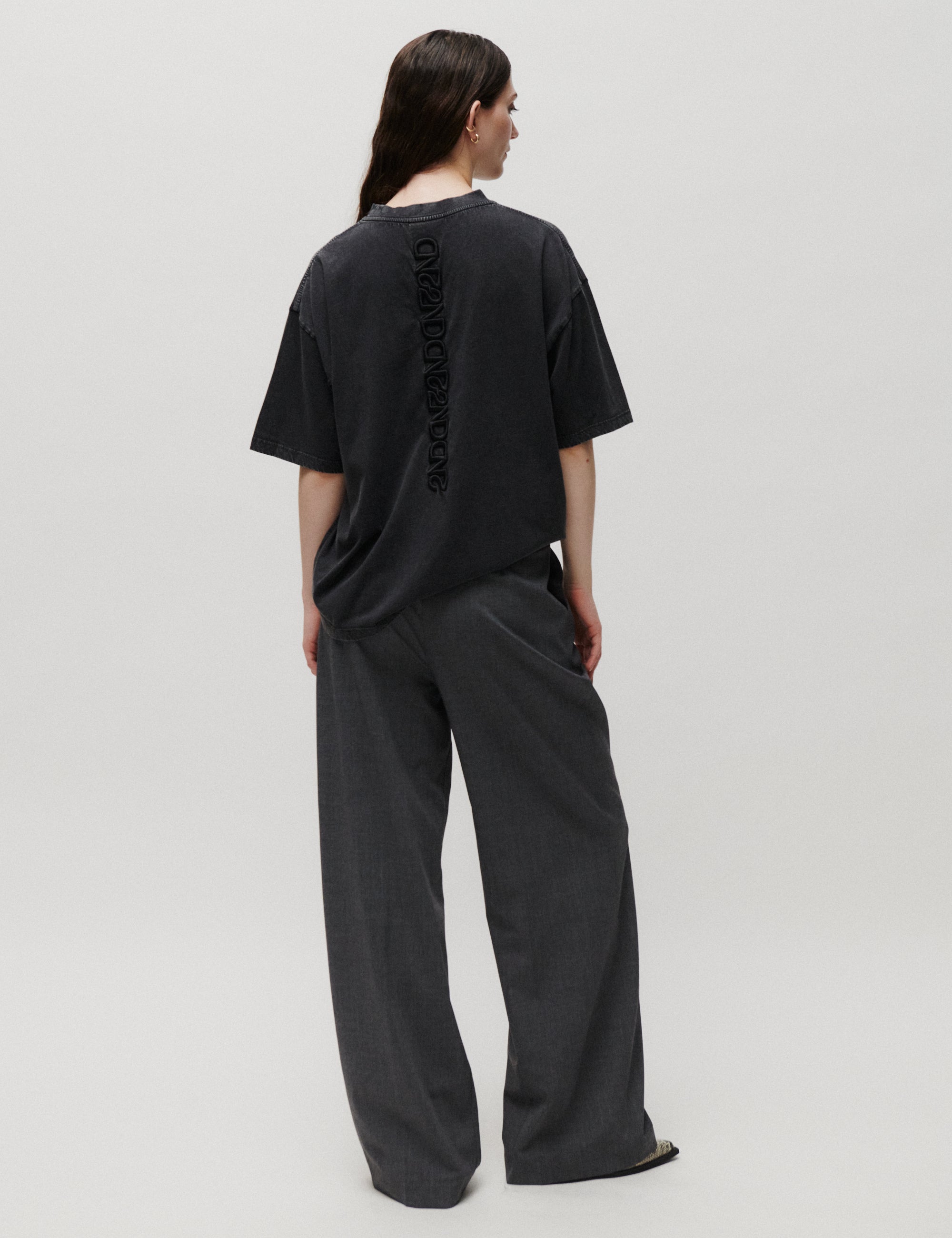 2NDDAY 2NDMille - Melange Suiting - Pants Pants 420129 Light Grey Melange