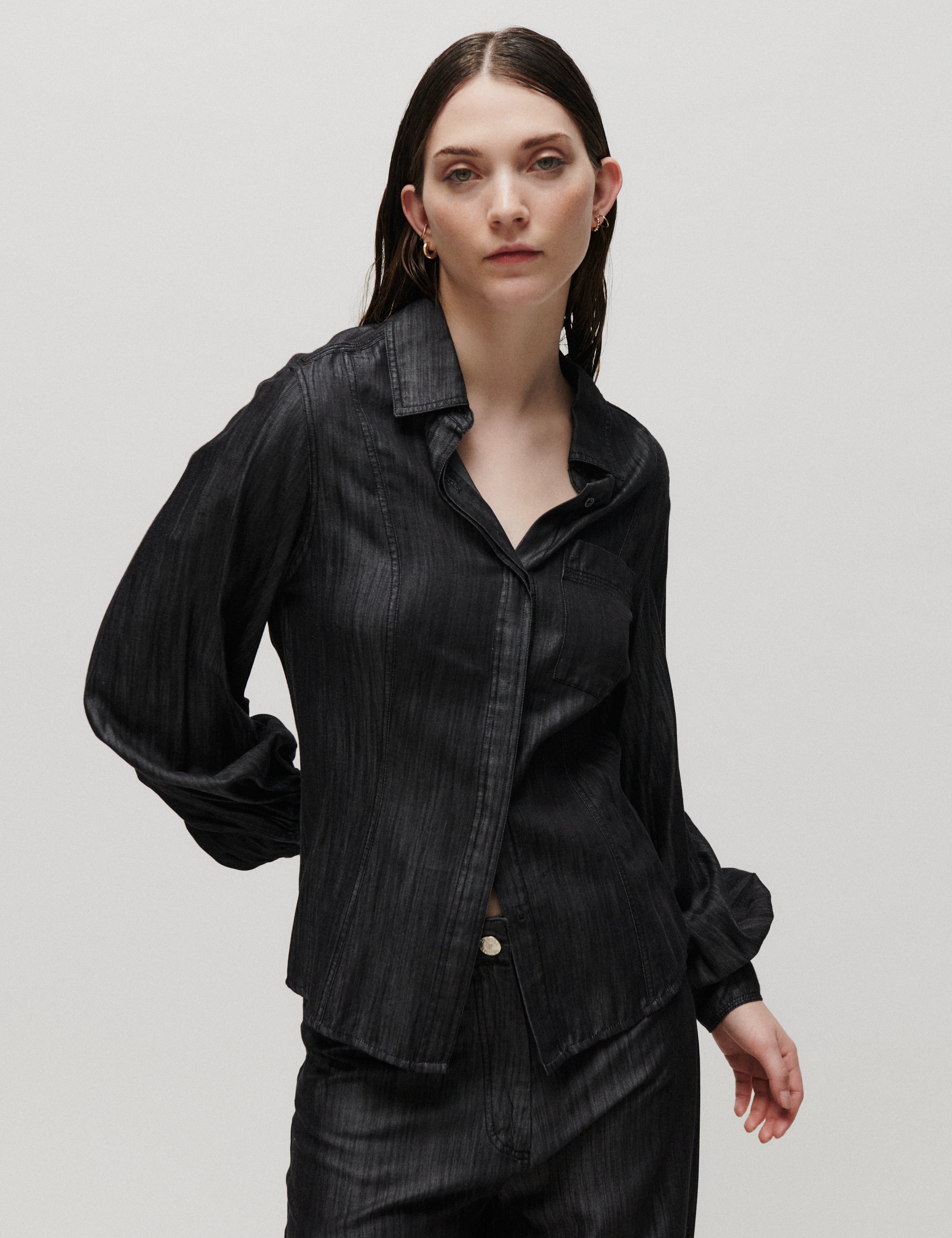 2NDDAY 2NDOem - Tenca Feel - Shirts Shirt 190303 Black
