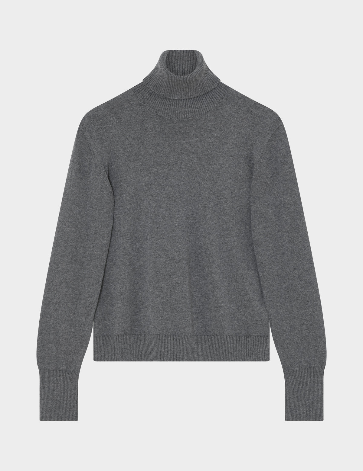 2NDDAY 2NDPorto - Soft Wool Pullover 11991 Medium Grey Mel.