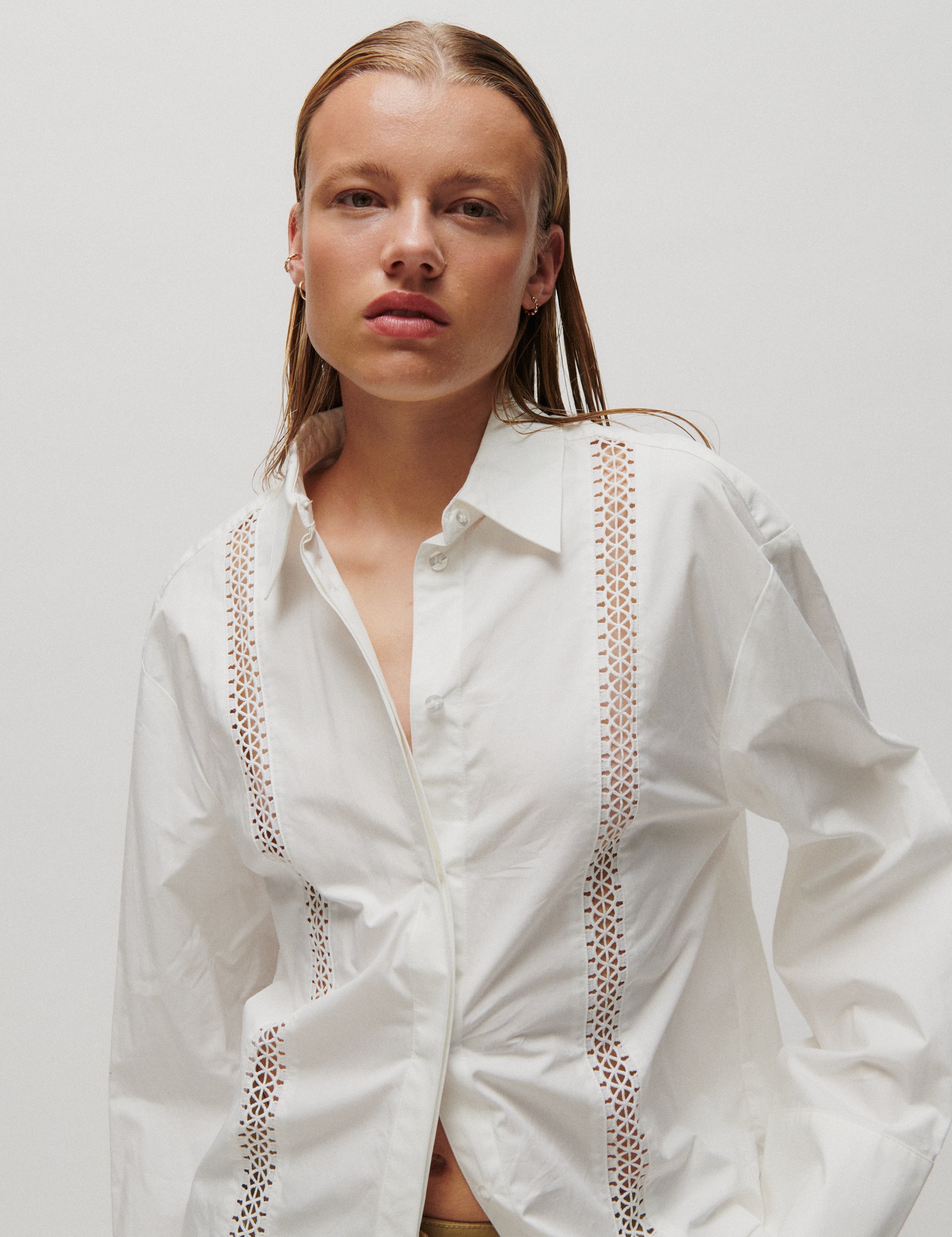 2NDDAY 2NDRordas - Crispy Poplin - Shirts Shirt 114001 Brilliant White