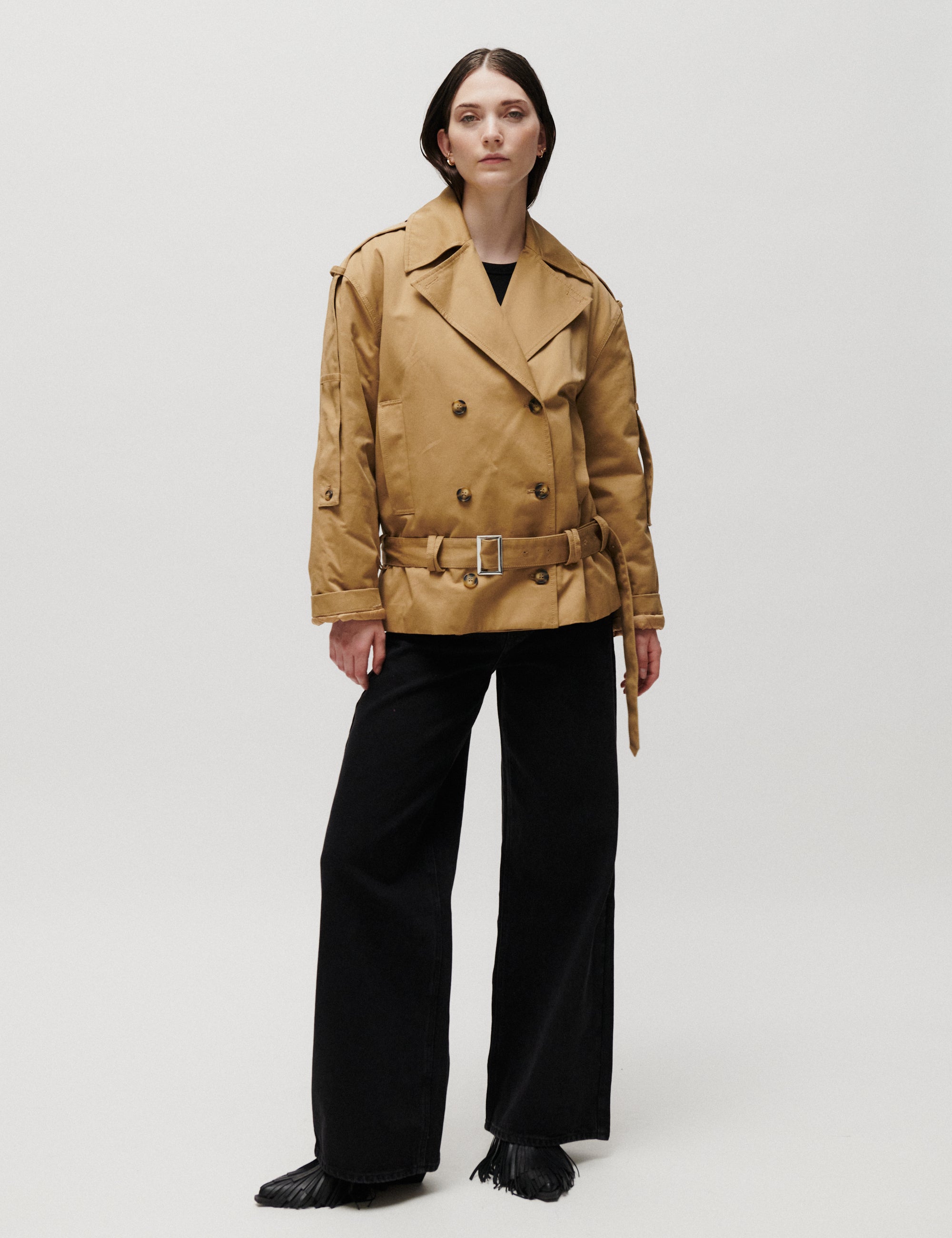 2NDDAY 2NDWillas - Tactile Cotton - Jacket Jacket 171115 PETRIFIED OAK