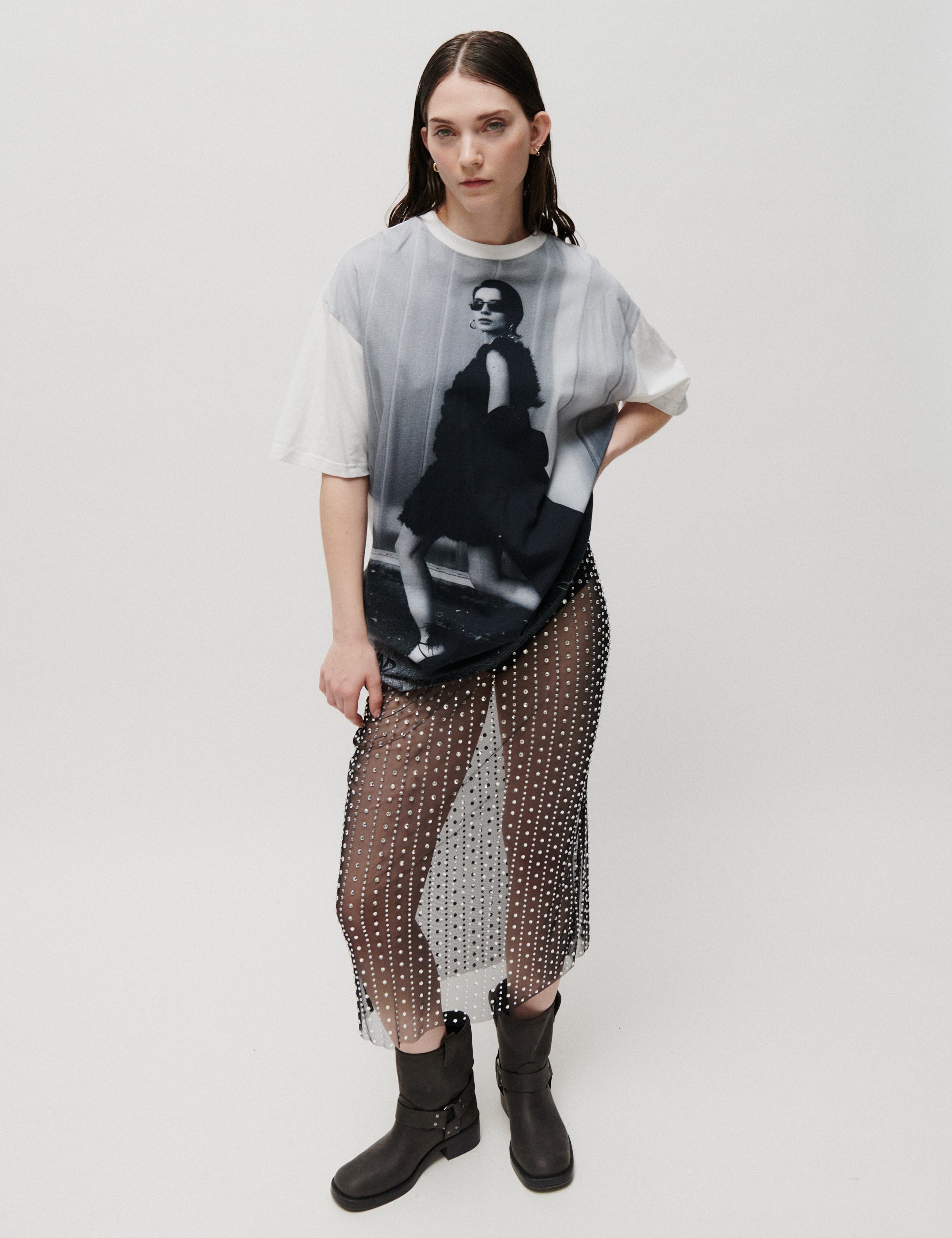 2NDDAY 2NDZona - Frosted Skirt 190303 Black