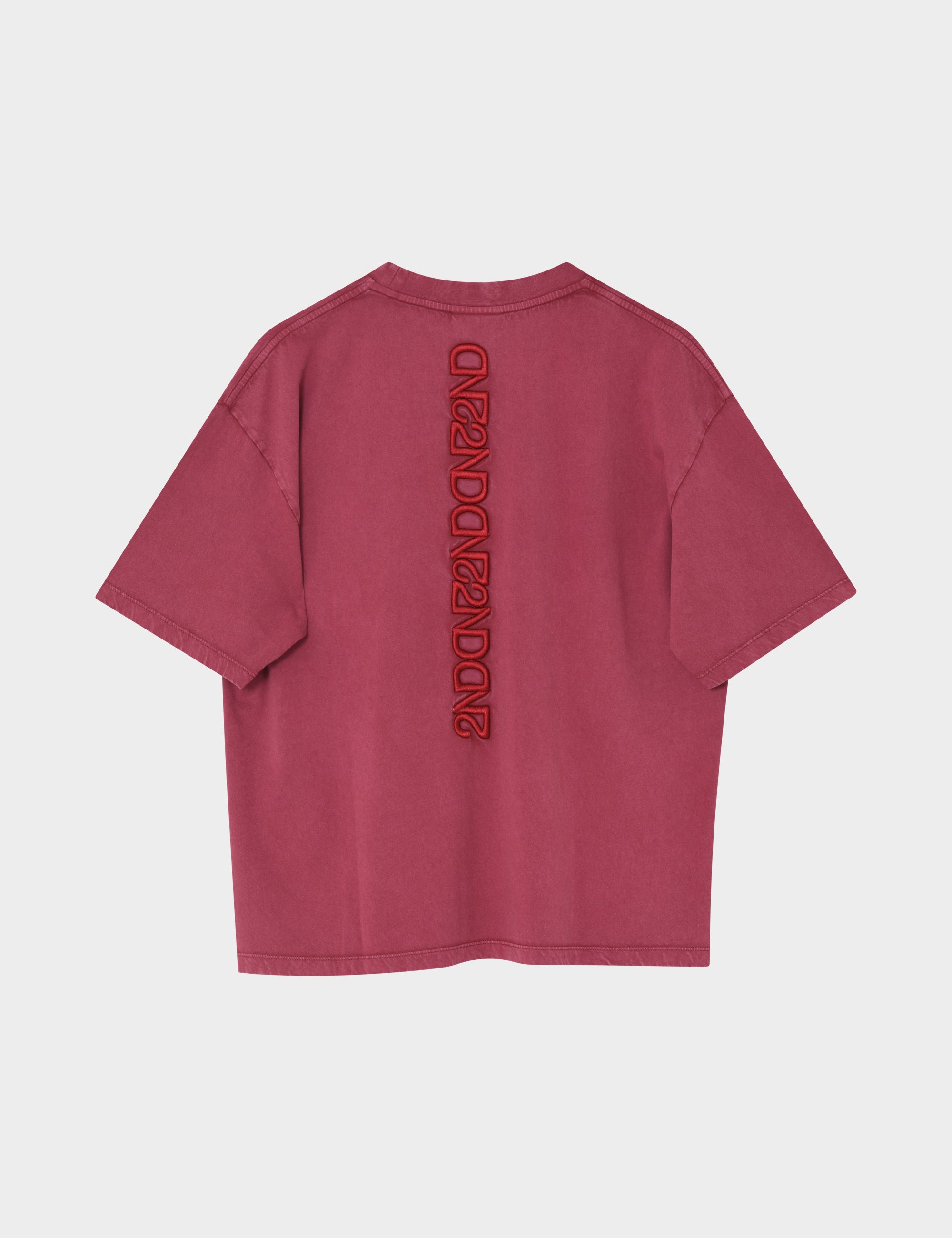 2NDDAY 2ND Araly TT - Overwashed Jersey - T-shirt T-shirt 191930 Pomegranate