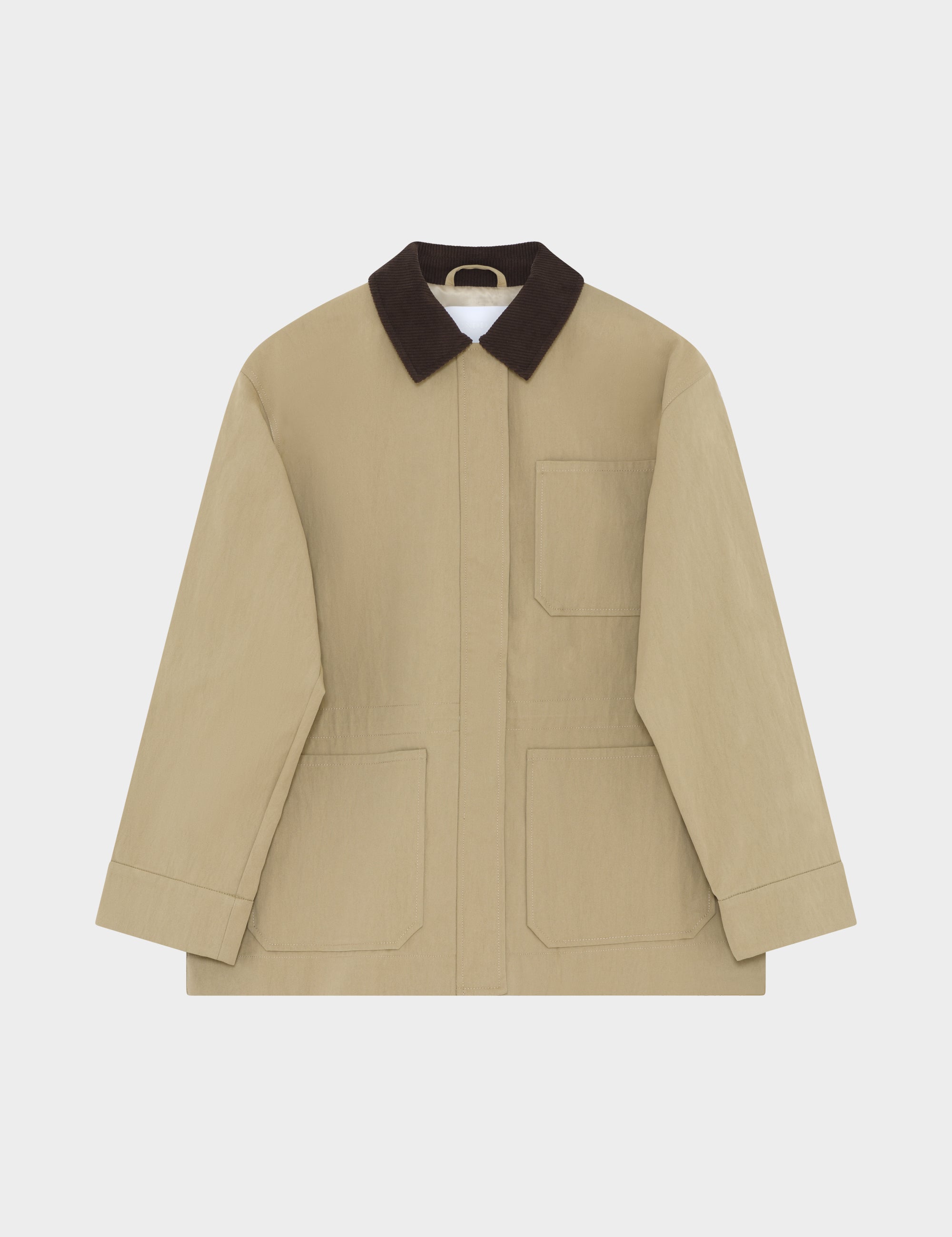 2NDDAY 2ND Bruce - Firm Cotton Jacket 171022 Kelp