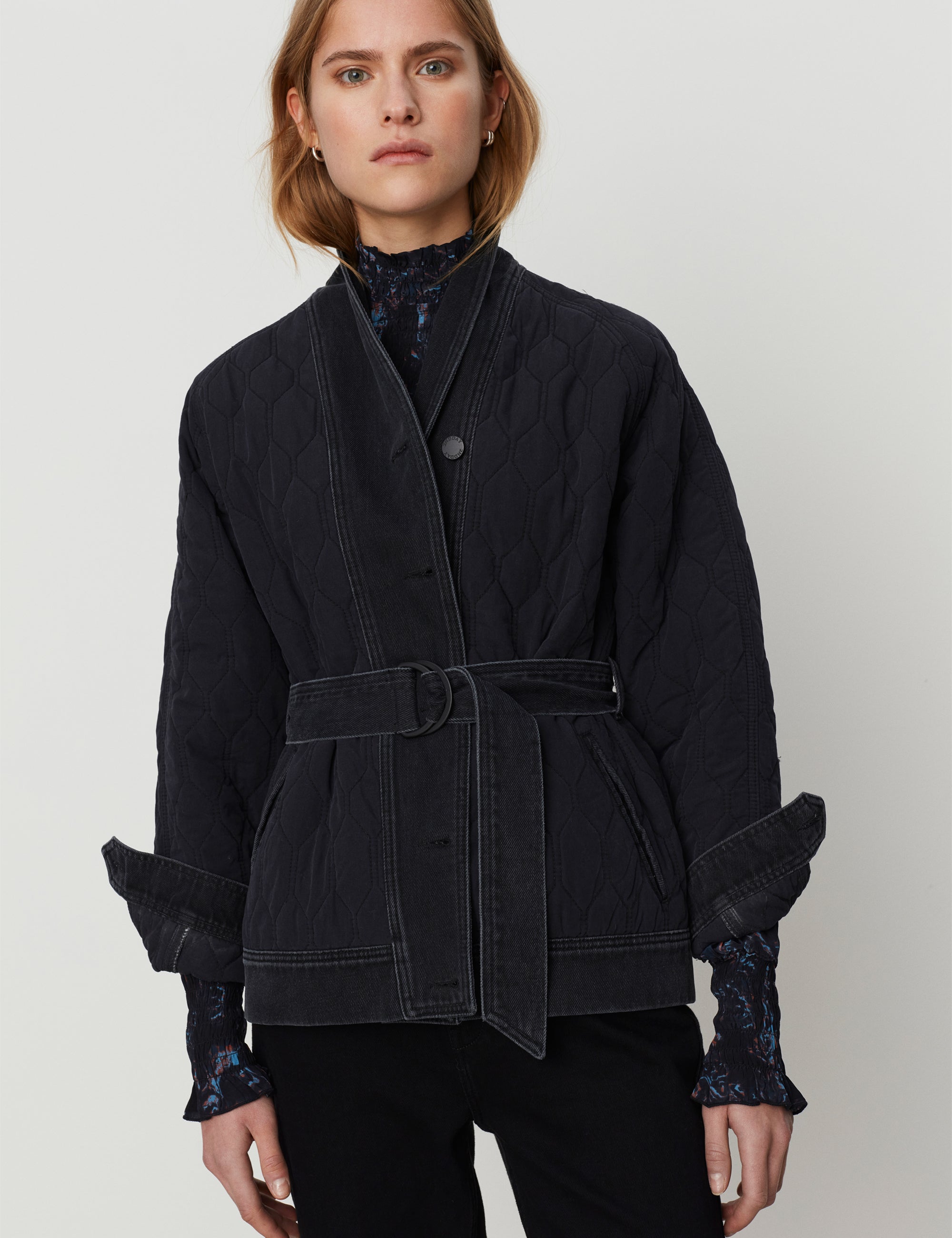 2NDDAY 2ND Coast Jacket Jacket D003 Un Black Denim