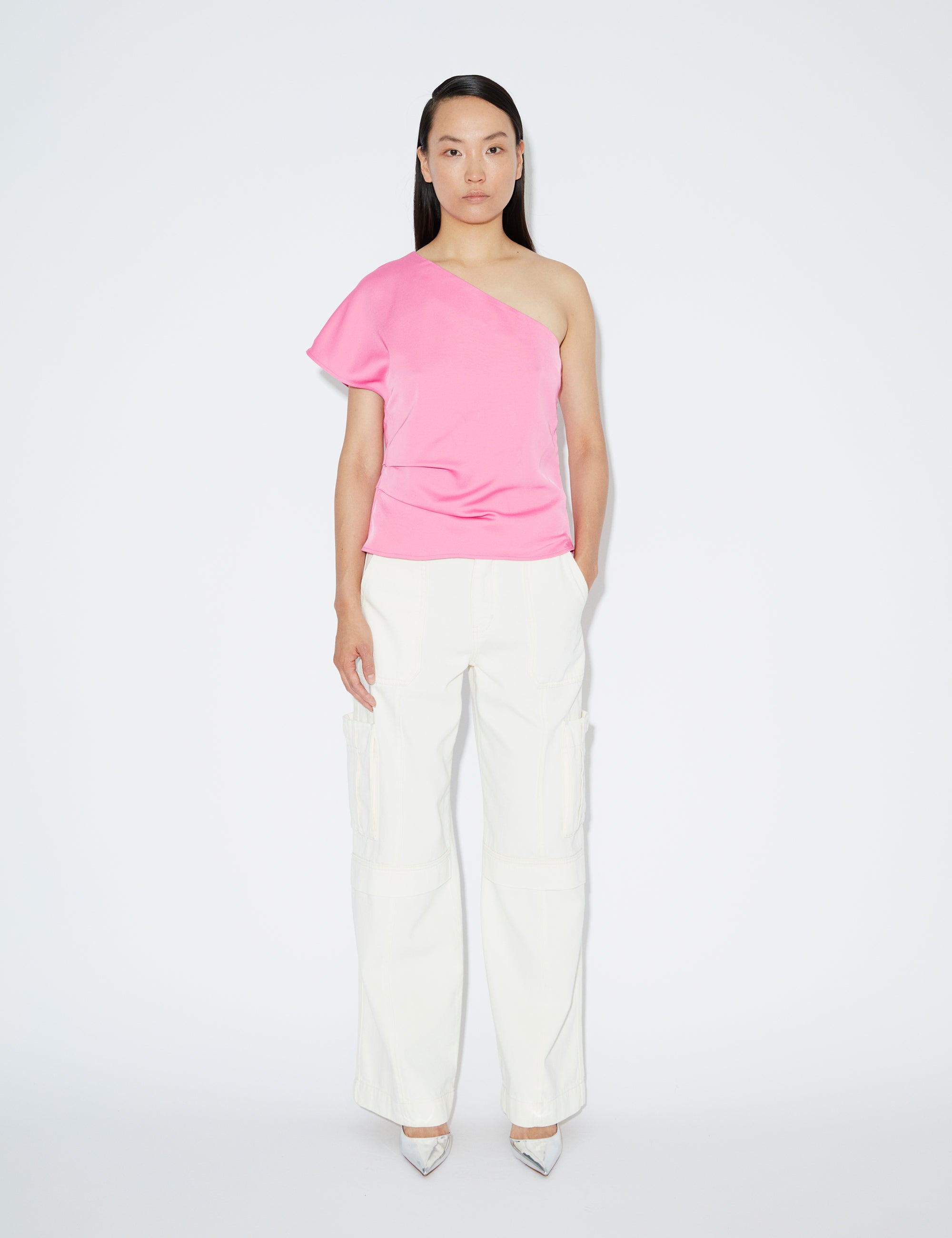 2NDDAY 2ND Cornlie - Satin Daze Shirts & Blouses 420120 Coral Blush