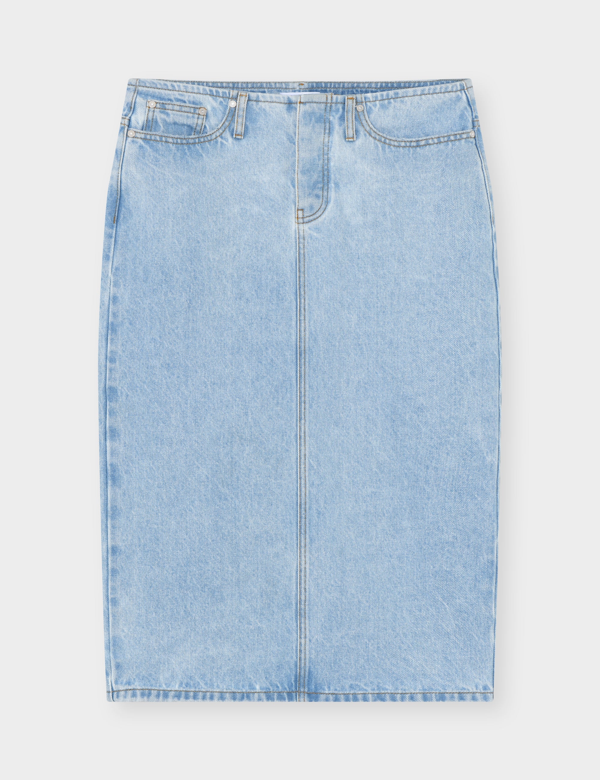 2NDDAY 2ND Donatello - Firm Denim Skirt D022 Light Blue