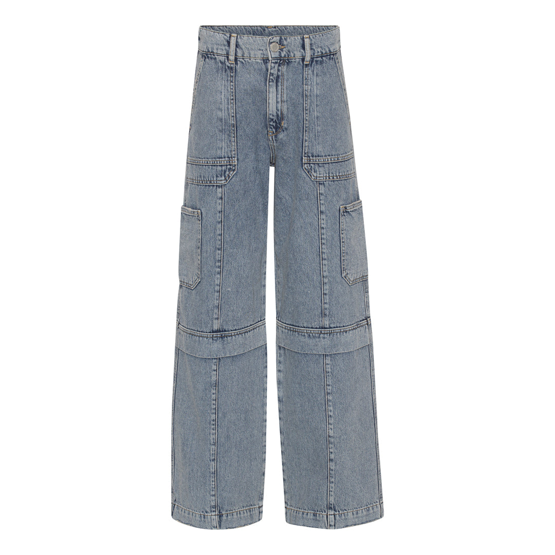 2NDDAY 2ND Edition Carto TT - Ocean Blue Denim Jeans D019 Mid Blue