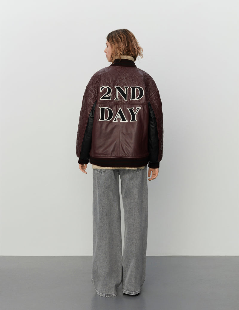 2NDDAY 2ND Edition Chris - Daily Leather Jacket 191625 Decadent Chocolate