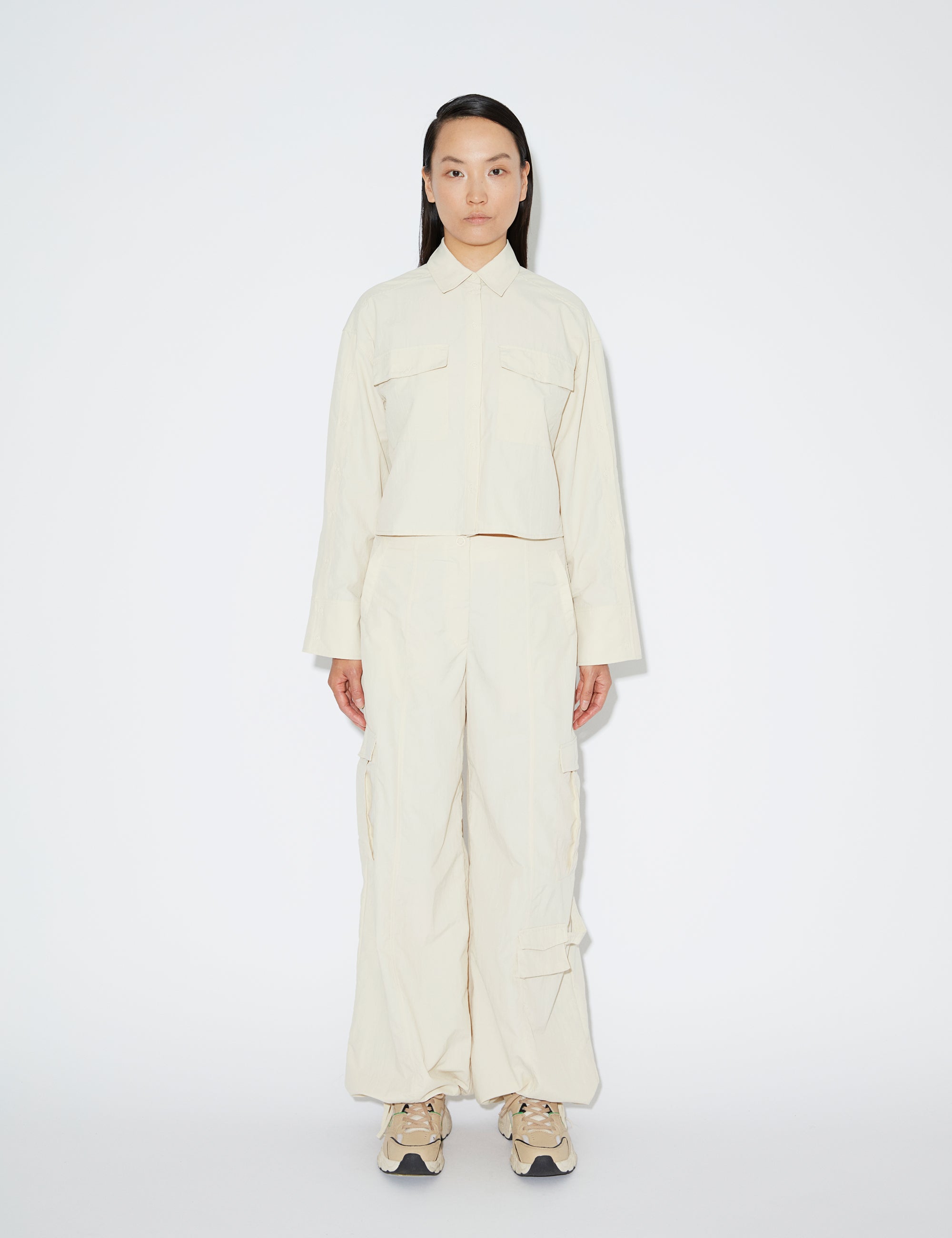 2NDDAY 2ND Edition Idette - Essential Texture Shirts & Blouses 130607 Chalk