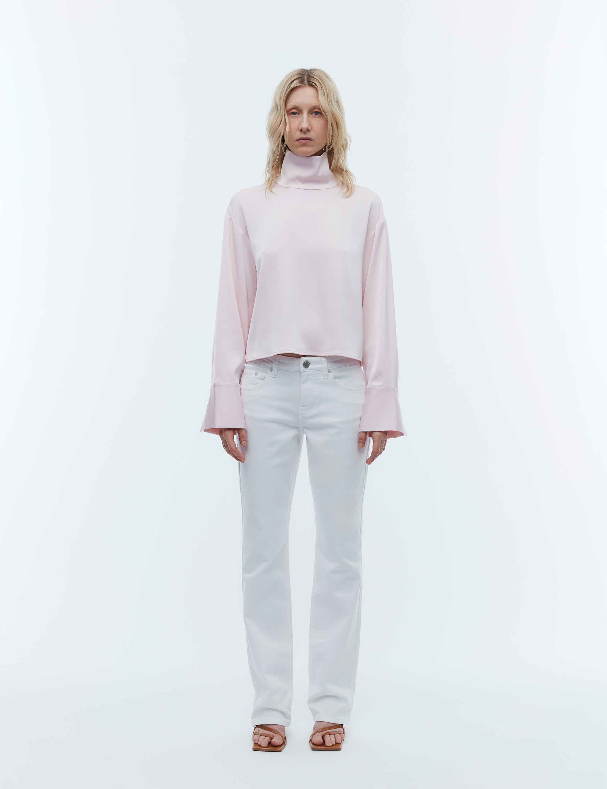 2NDDAY 2ND Francisca - Heavy Satin Shirts & Blouses 121310 Blushing Bride
