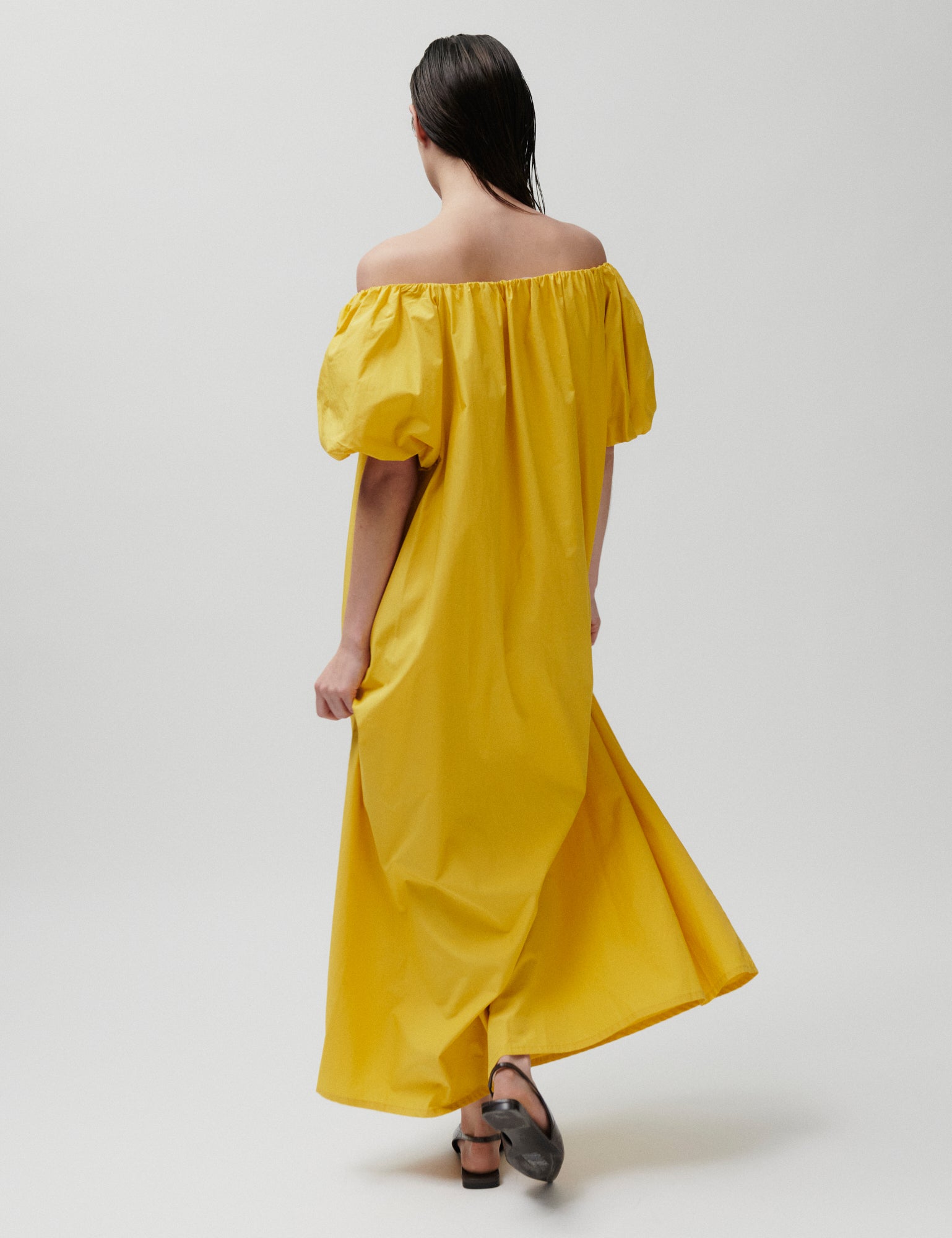 2NDDAY 2ND Gia - Fine Crispy Poplin Dress 140952 Spicy Mustard