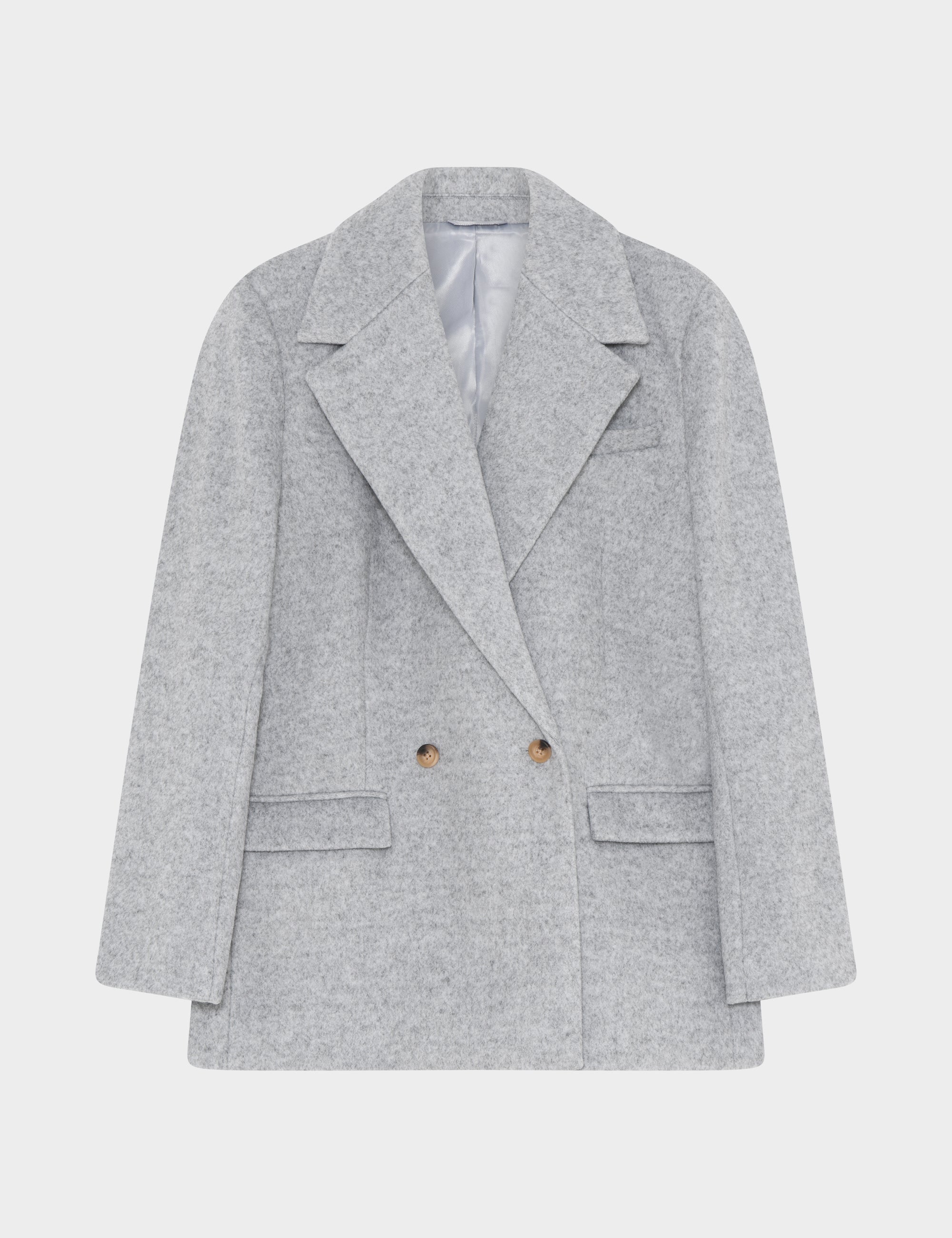 2NDDAY 2ND Hermanna - Heavy Wool Blazer 164402 Drizzle