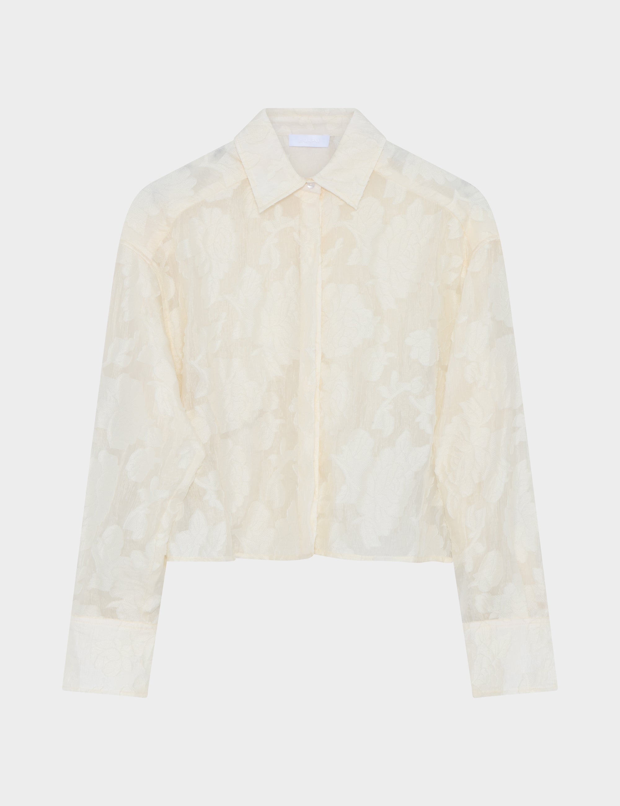2NDDAY 2ND Idette - Sheer Texture Shirts & Blouses 110605 JET STREAM