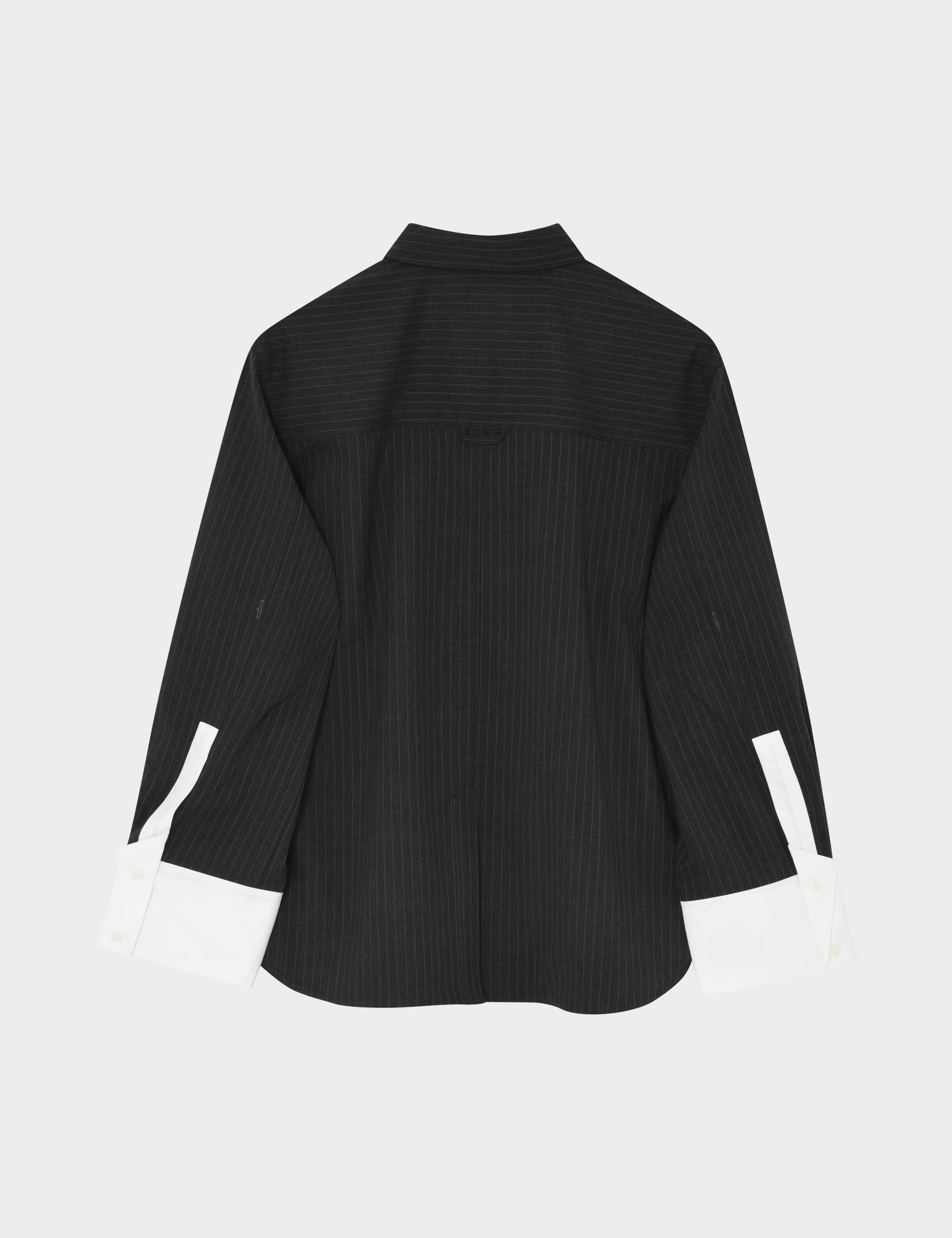 2NDDAY 2ND Ishii - Yarn Dye Suiting - Shirt Shirt 194205 Phantom