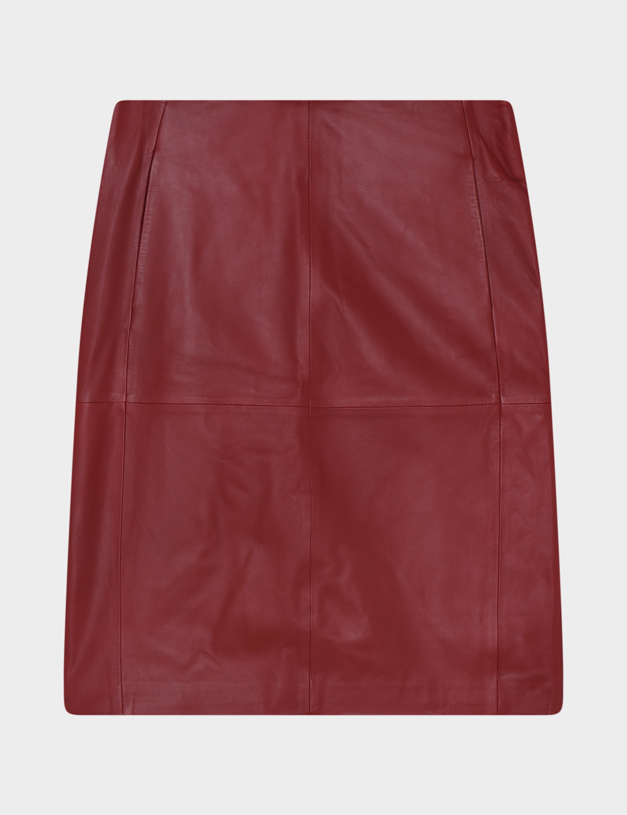 2NDDAY 2ND Jayan - Fine Leather Skirt 09042 Biking Red