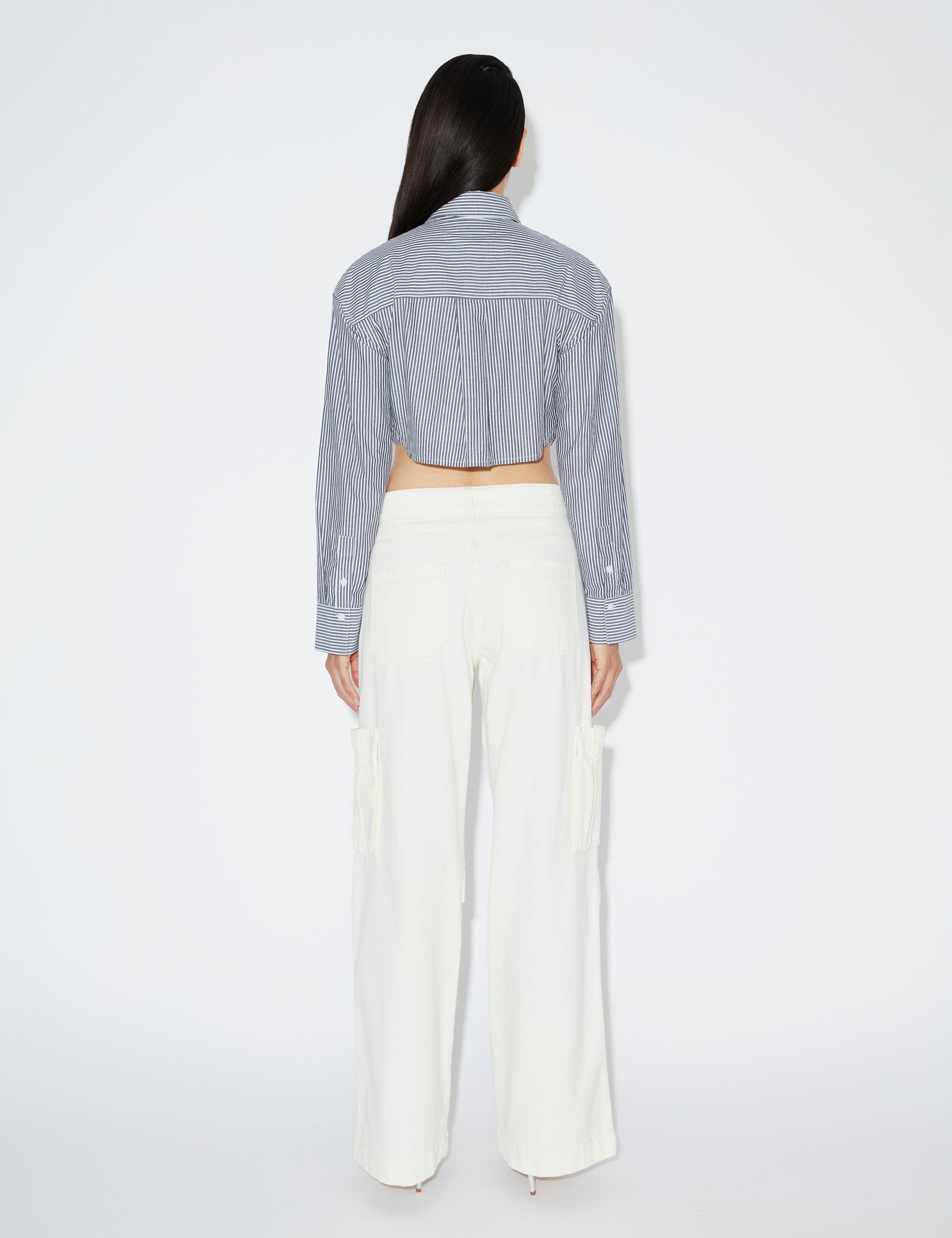 2NDDAY 2ND Josh - Daily Lines Shirts & Blouses 420119 Soft Stripe Anthracite