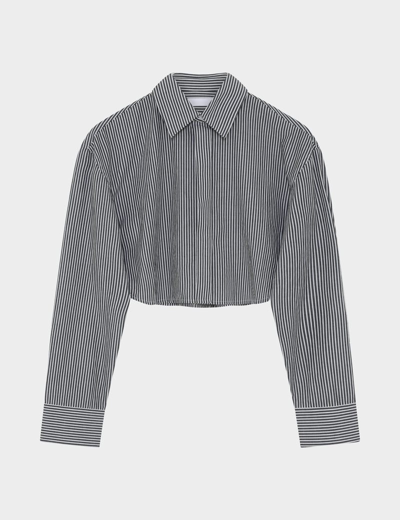 2NDDAY 2ND Josh - Daily Lines Shirts & Blouses 420119 Soft Stripe Anthracite