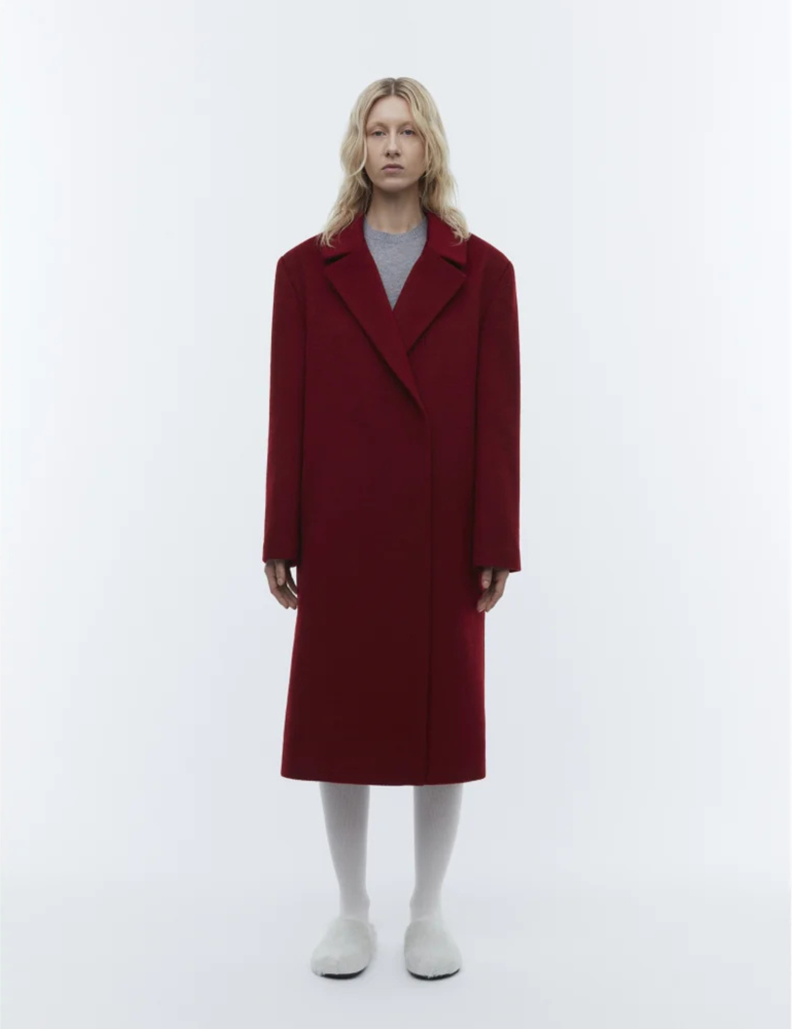 2NDDAY 2ND Liviana - Classic Wool Coats 09042 Biking Red