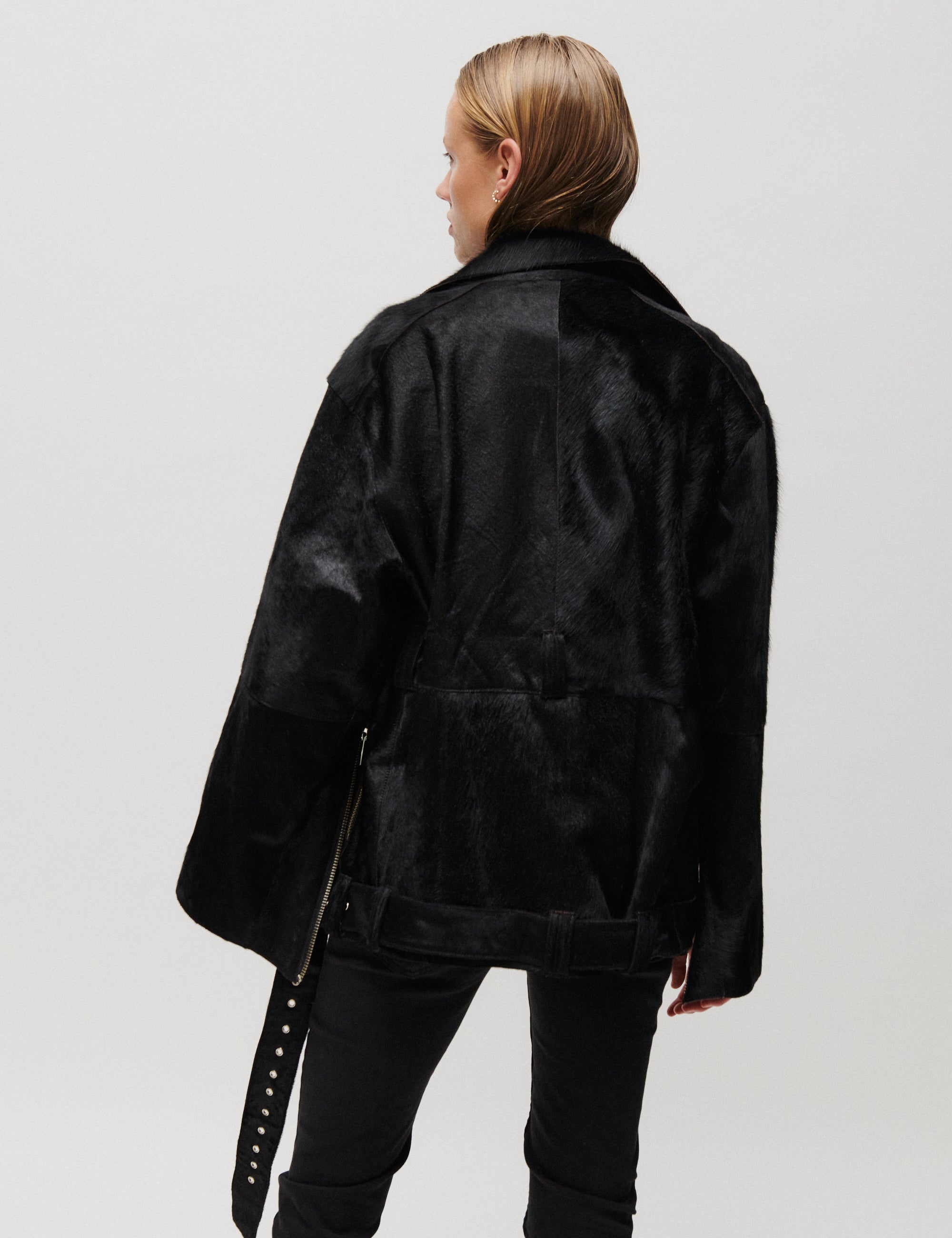 2NDDAY 2ND Lote - Hairy Cow - Jacket Jacket 190303 Black