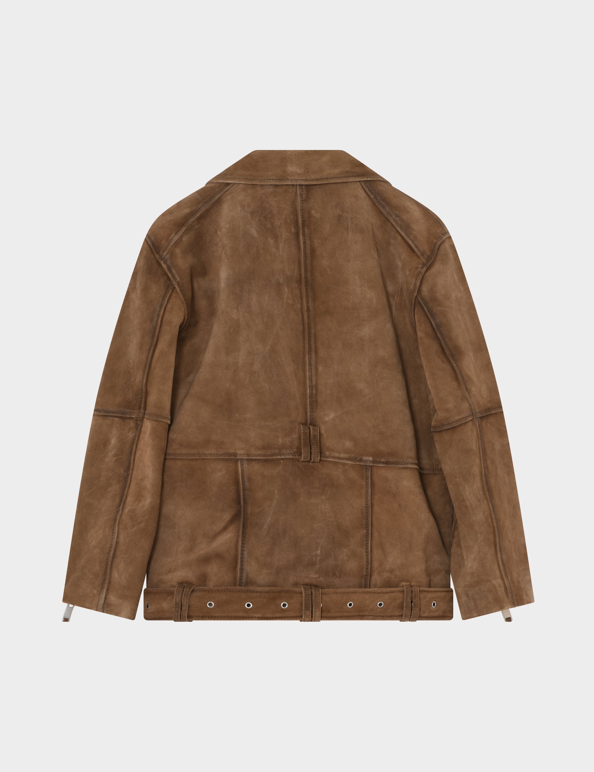2ND Lote - Heavy Suede - Jacket - Tobacco Brown