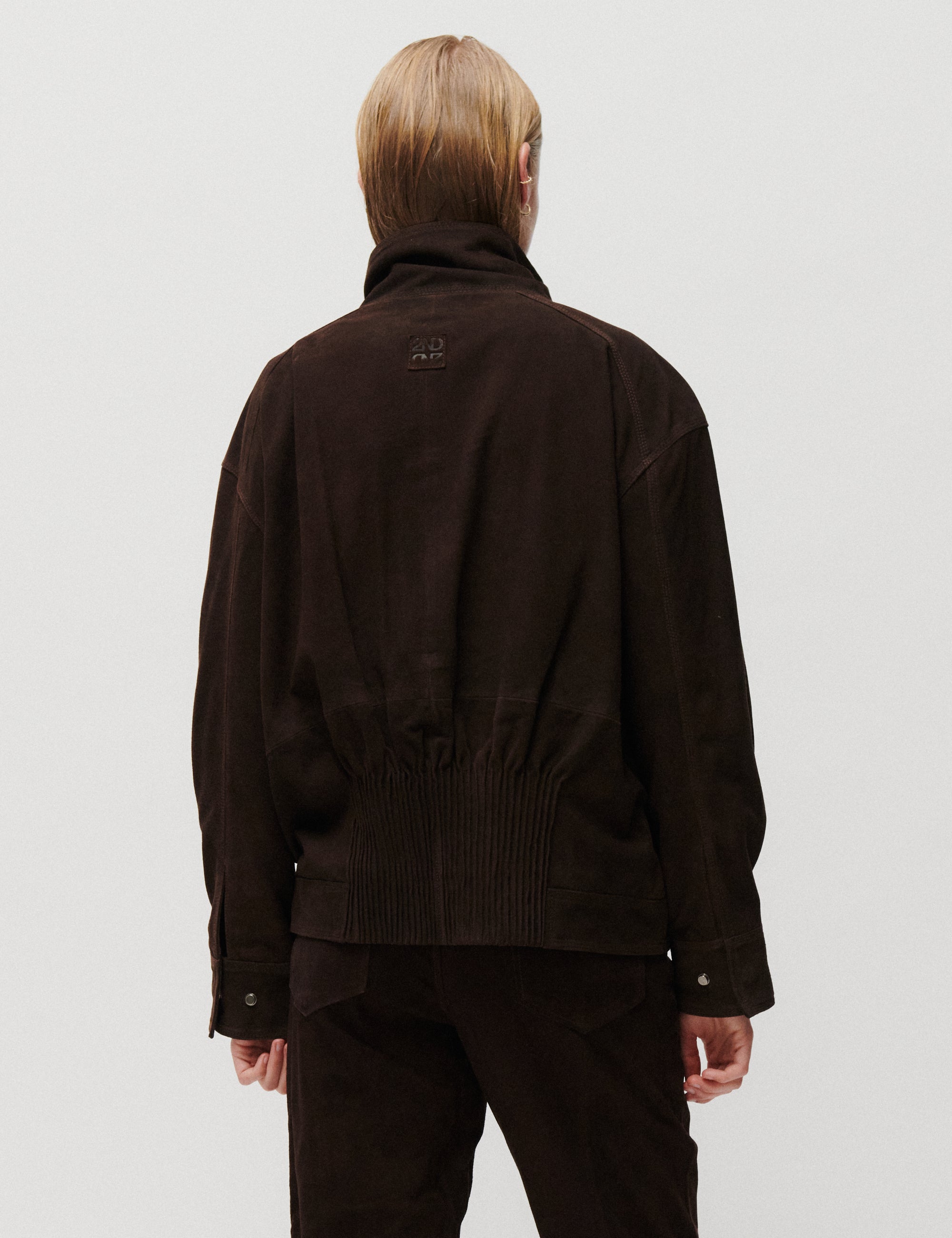 2NDDAY 2ND Maluma - Suede Feel - Jacket Jacket 191016 JAVA