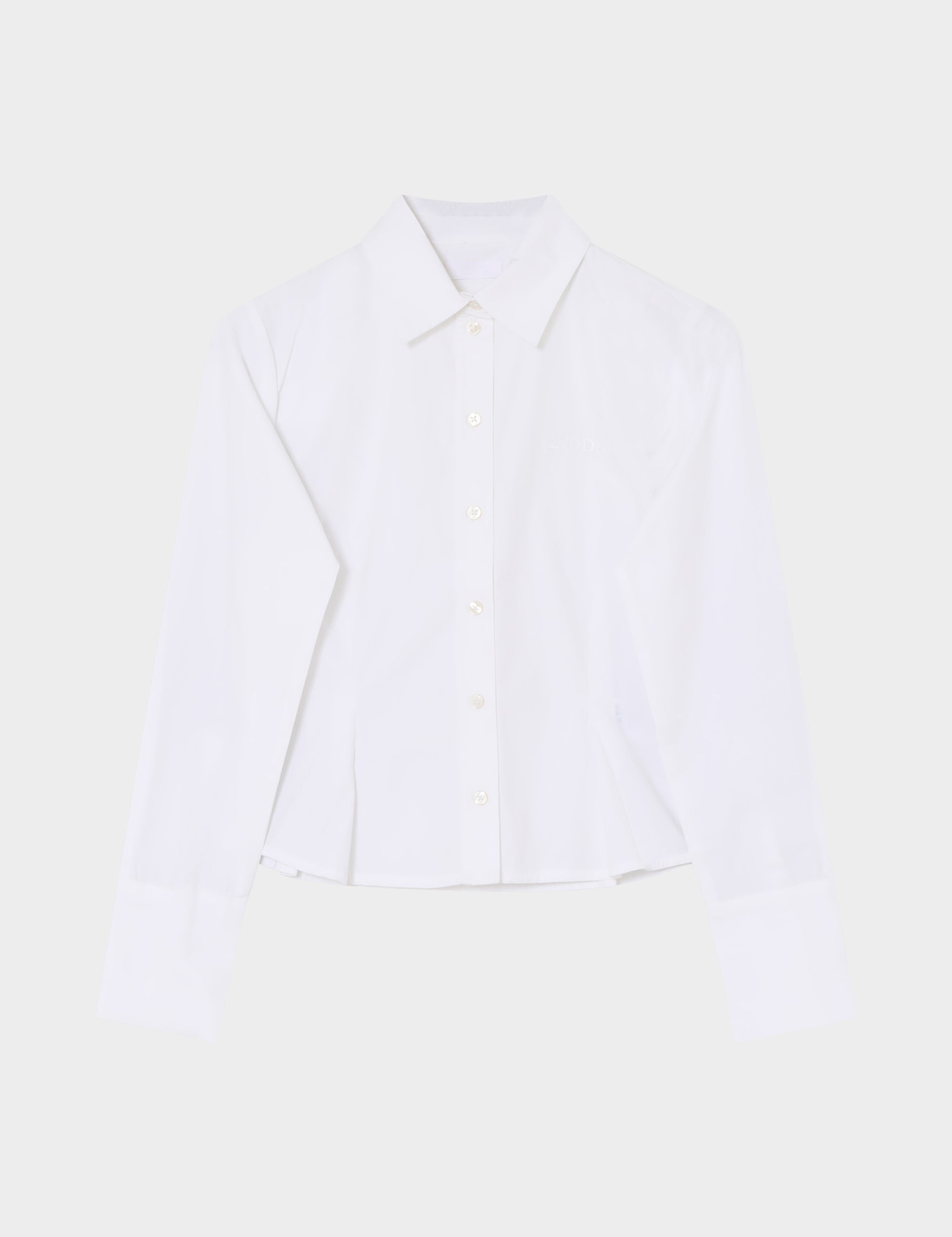 2NDDAY 2ND Mariana TT - Crispy Poplin Shirts & Blouses 110601 BRIGHT WHITE