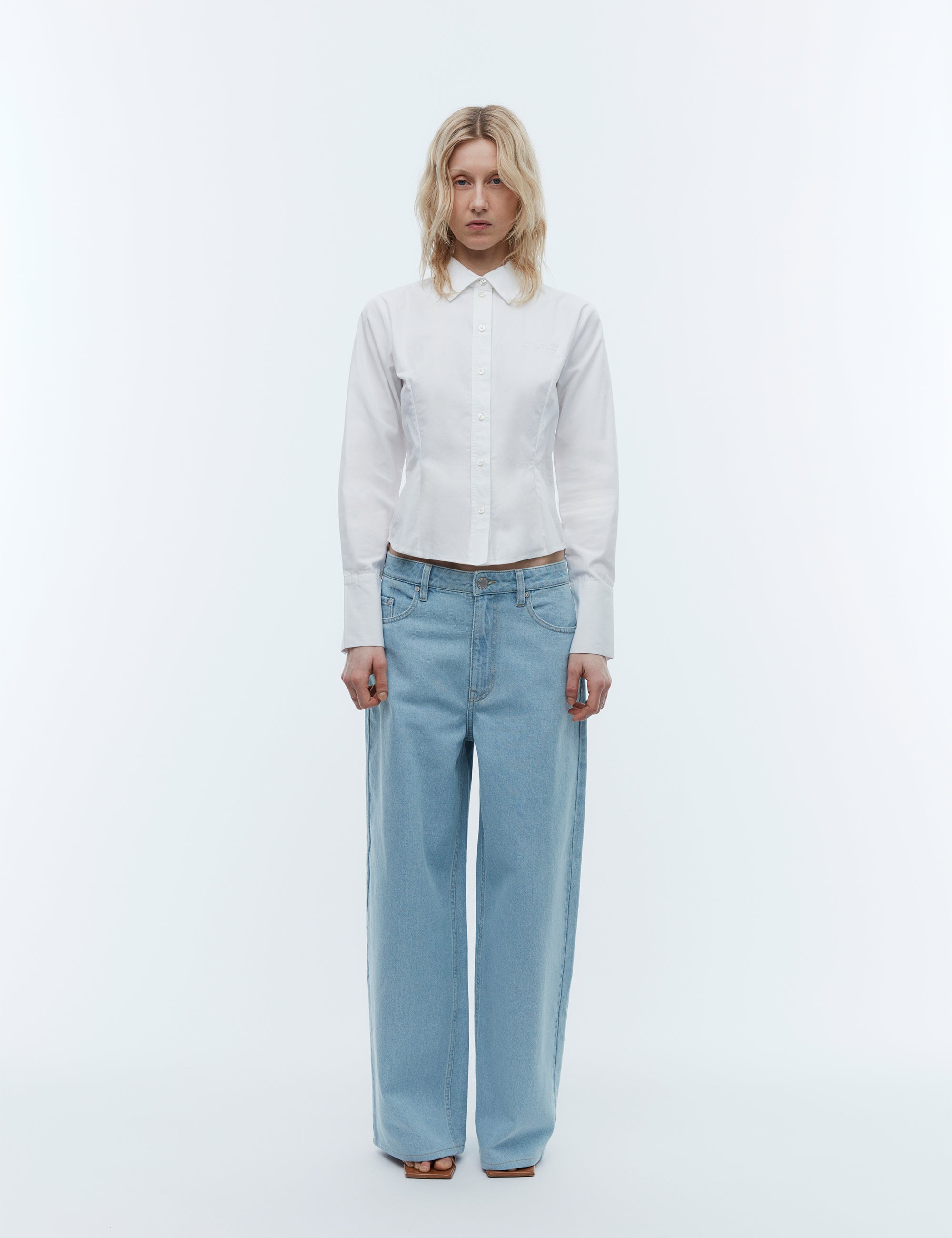 2NDDAY 2ND Mariana TT - Crispy Poplin Shirts & Blouses 110601 BRIGHT WHITE