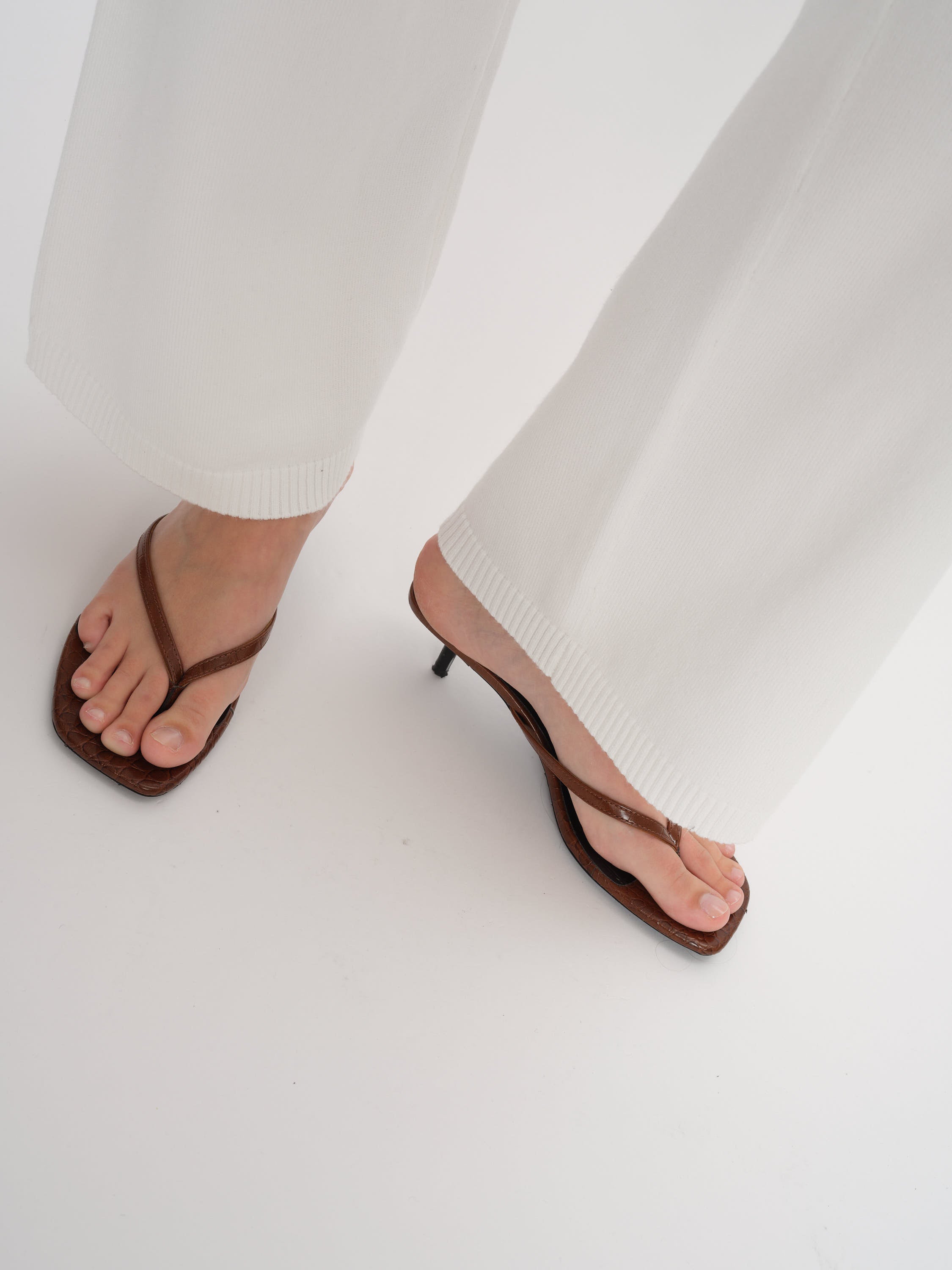 2NDDAY 2ND Martha - Viscose Knit Pants 111001 WHITE ALYSSUM