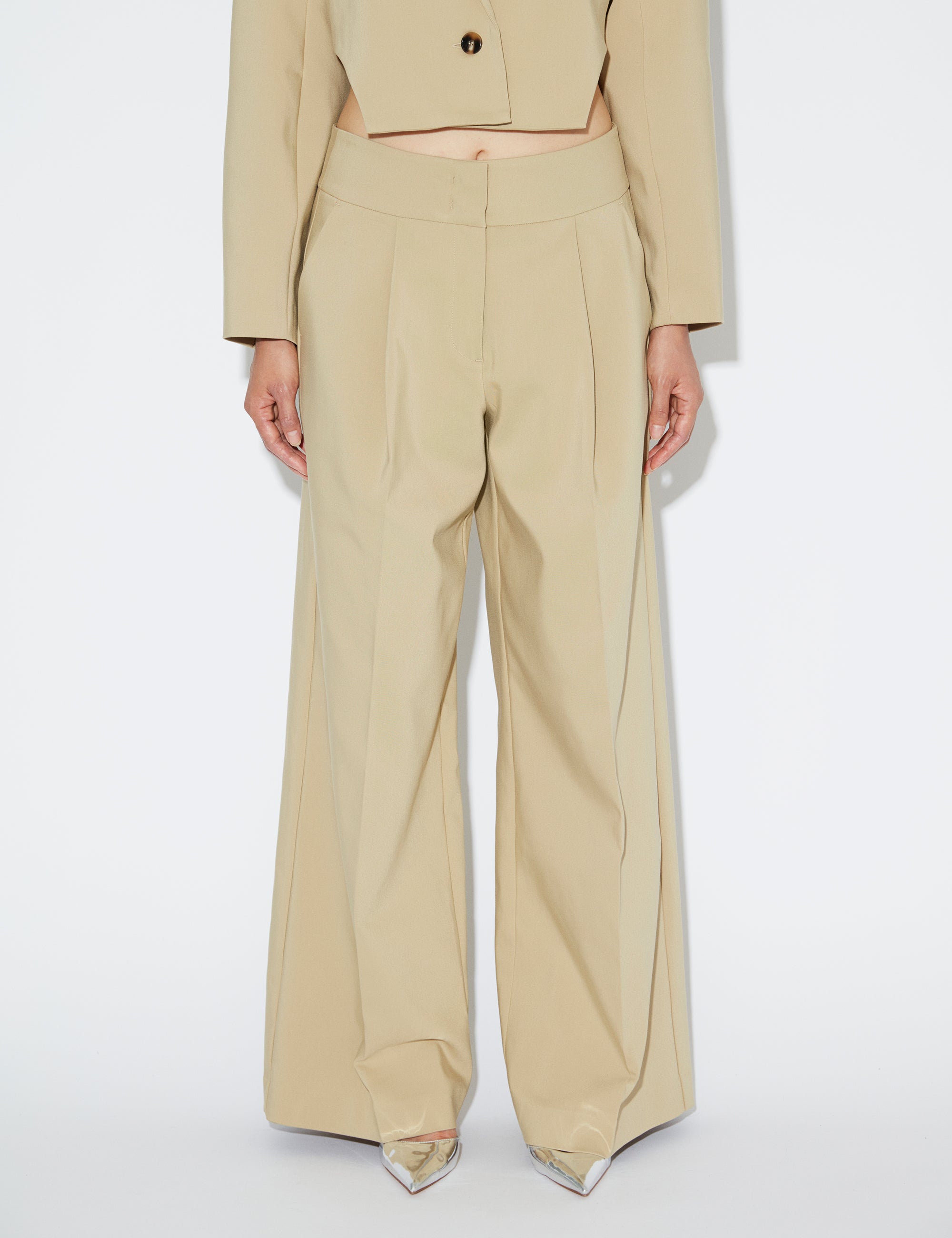 2NDDAY 2ND Maverick - Modern Suiting Pants 161110 Olive Gray